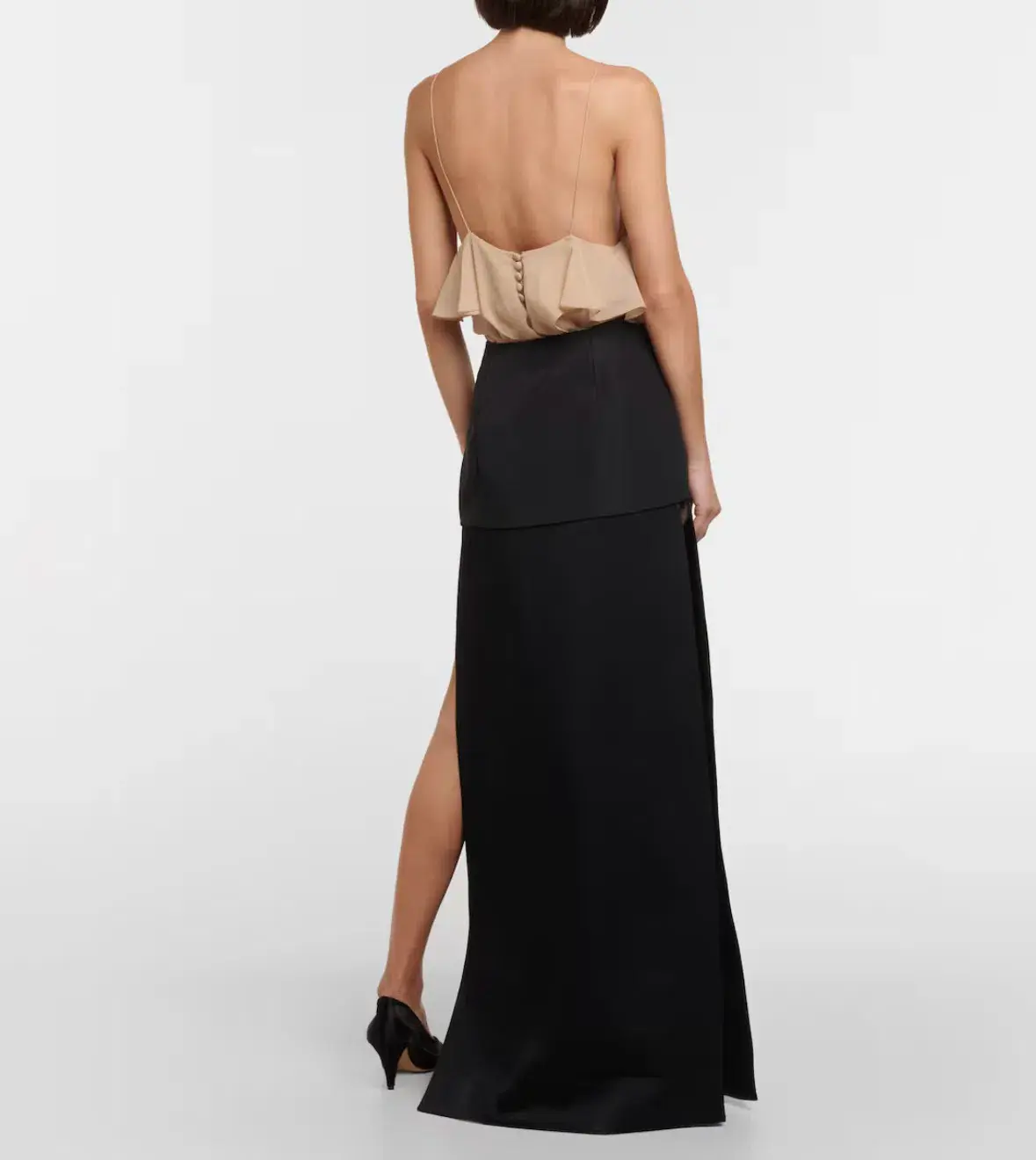Khaite Saxon Maxi Skirt Black Size 6/XS - Image 2