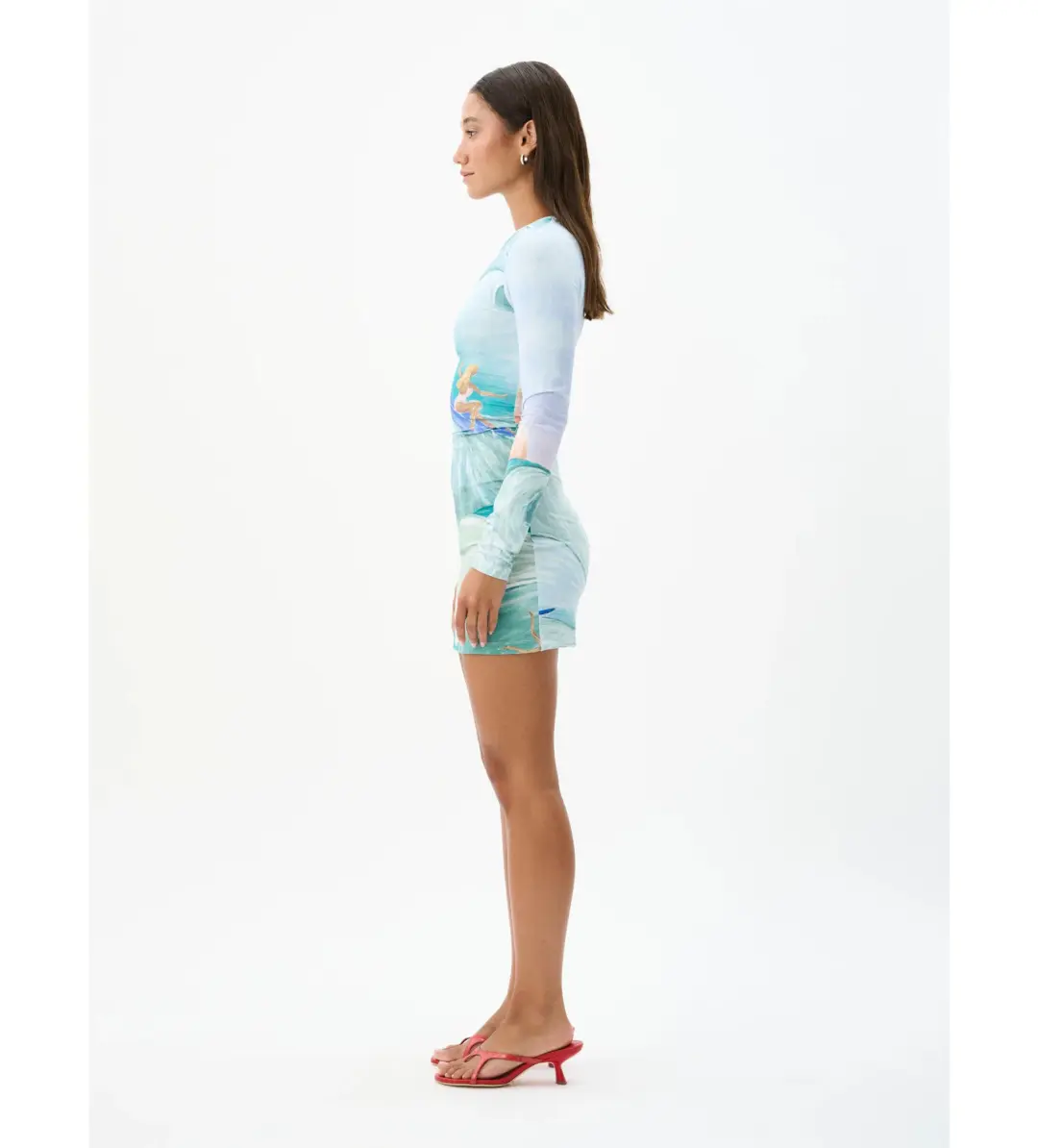 Roame Birdie Mini Dress Apres Surf Size 2/AU 10 for rent on The Volte - main image