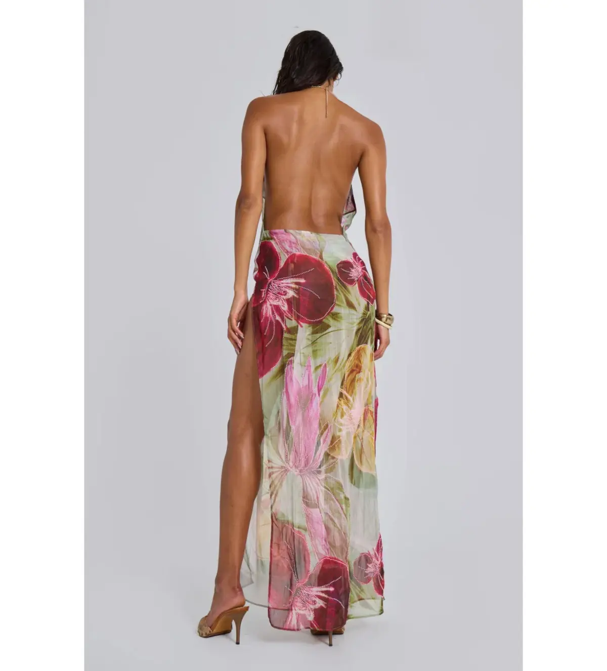 Jaded London Dahlia Maxi Dress Size AU 6 - Image 2