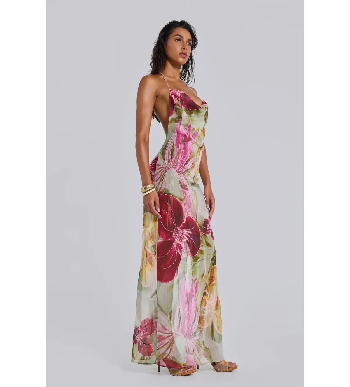 Jaded London Dahlia Maxi Dress Size AU 6 - Image 1