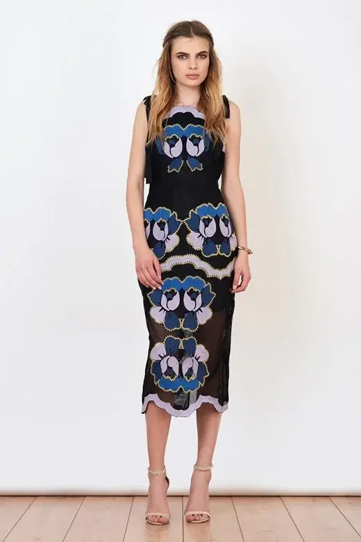 Alice McCall Wildfire Dress Midi Size AU 4 - Image 1