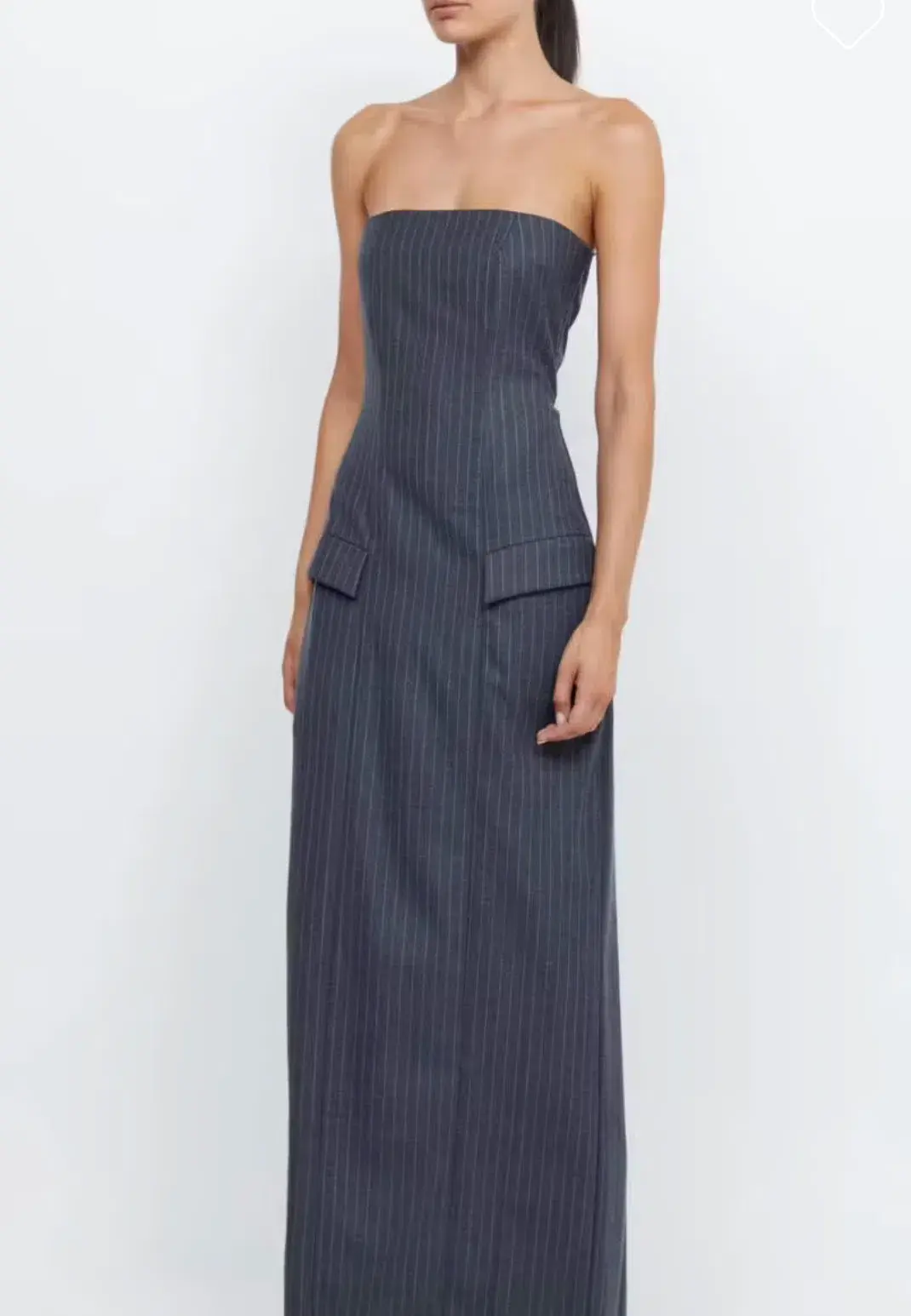 Bec & Bridge Pine Strapless Maxi Dress Size 8 - Image 2