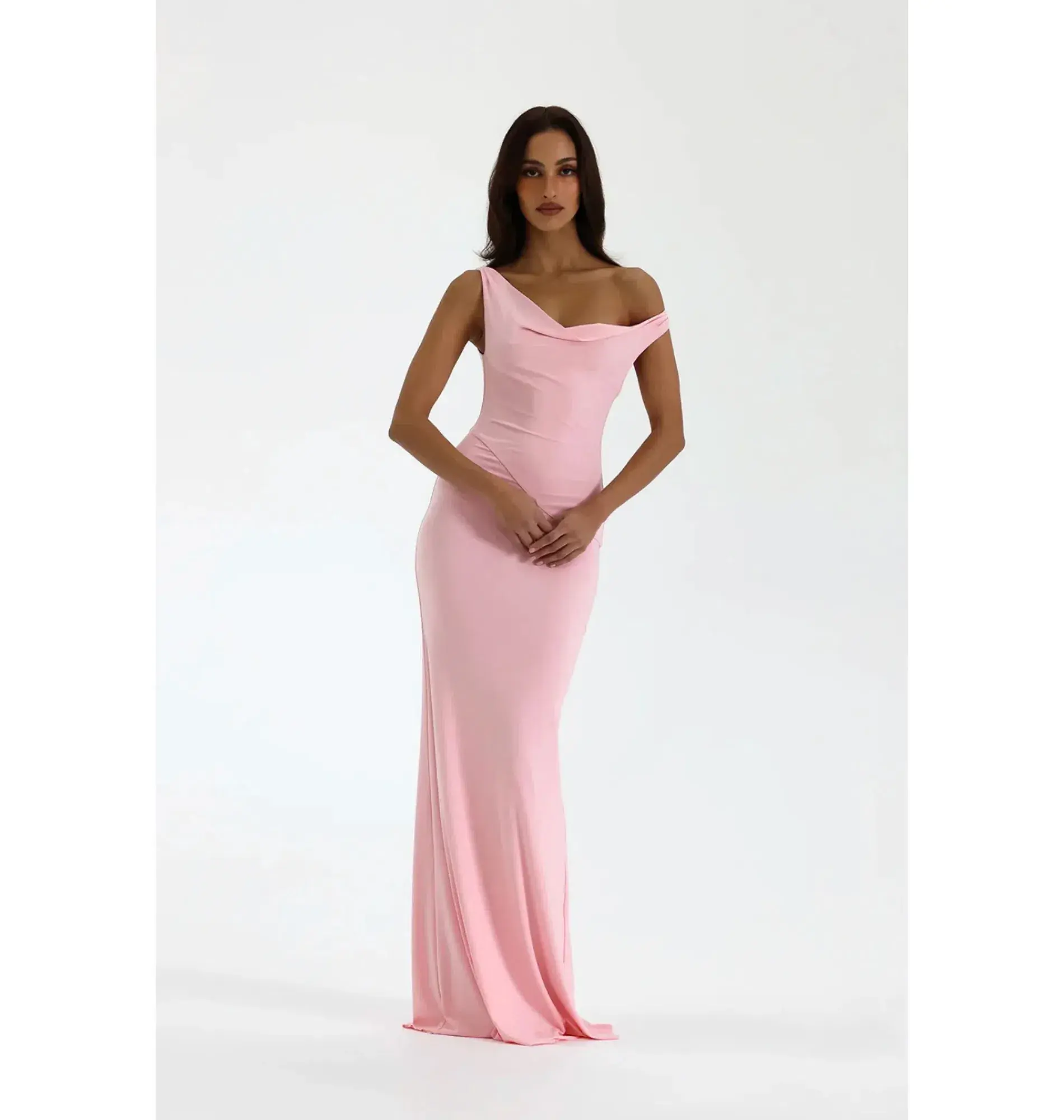 Natalie Rolt Bettina Gown Blossom Pink Size 1 / AU 8 - Image 1