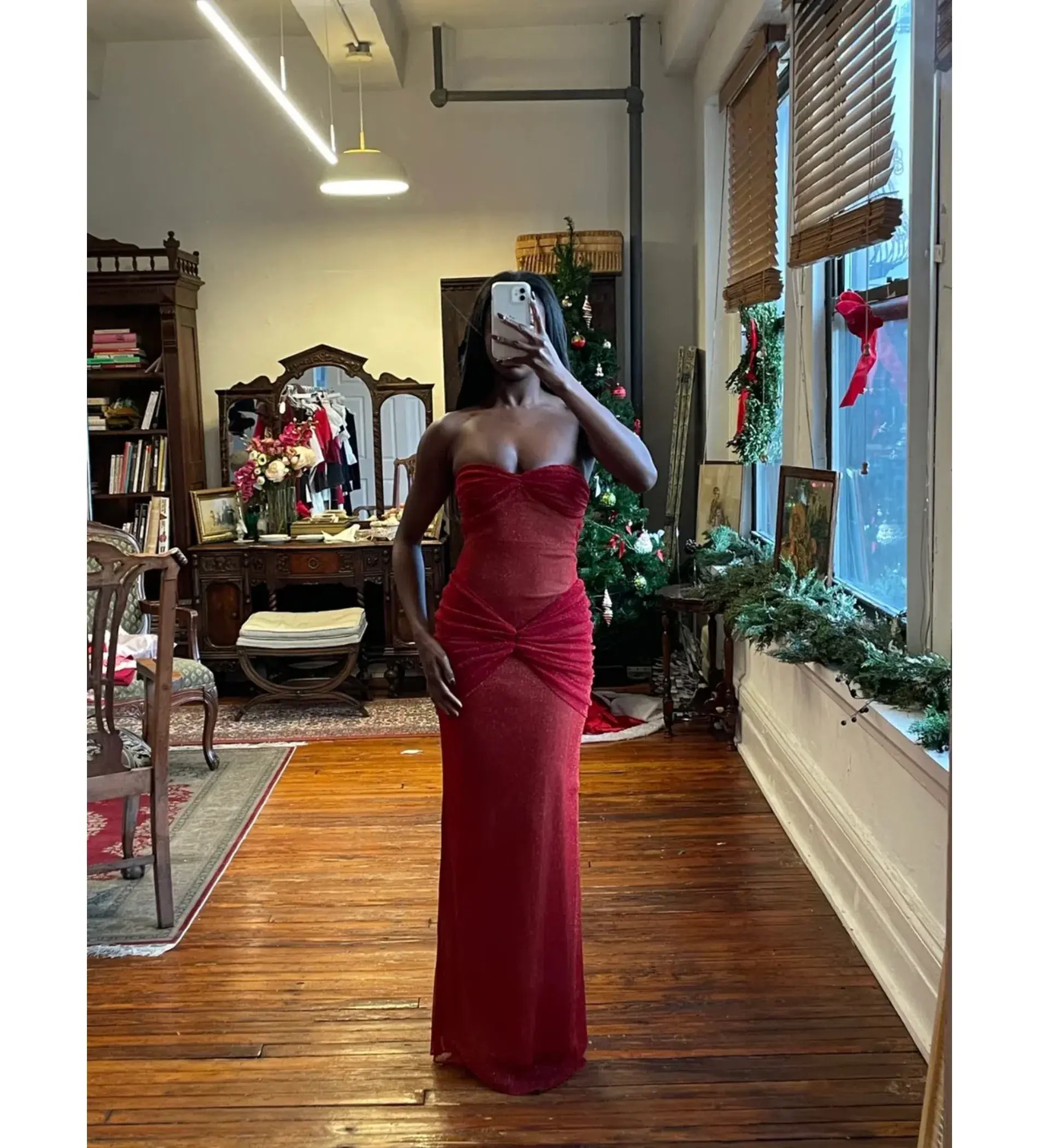 Mirror Palais Starlite Dress in Red Size 6/XS - Image 3