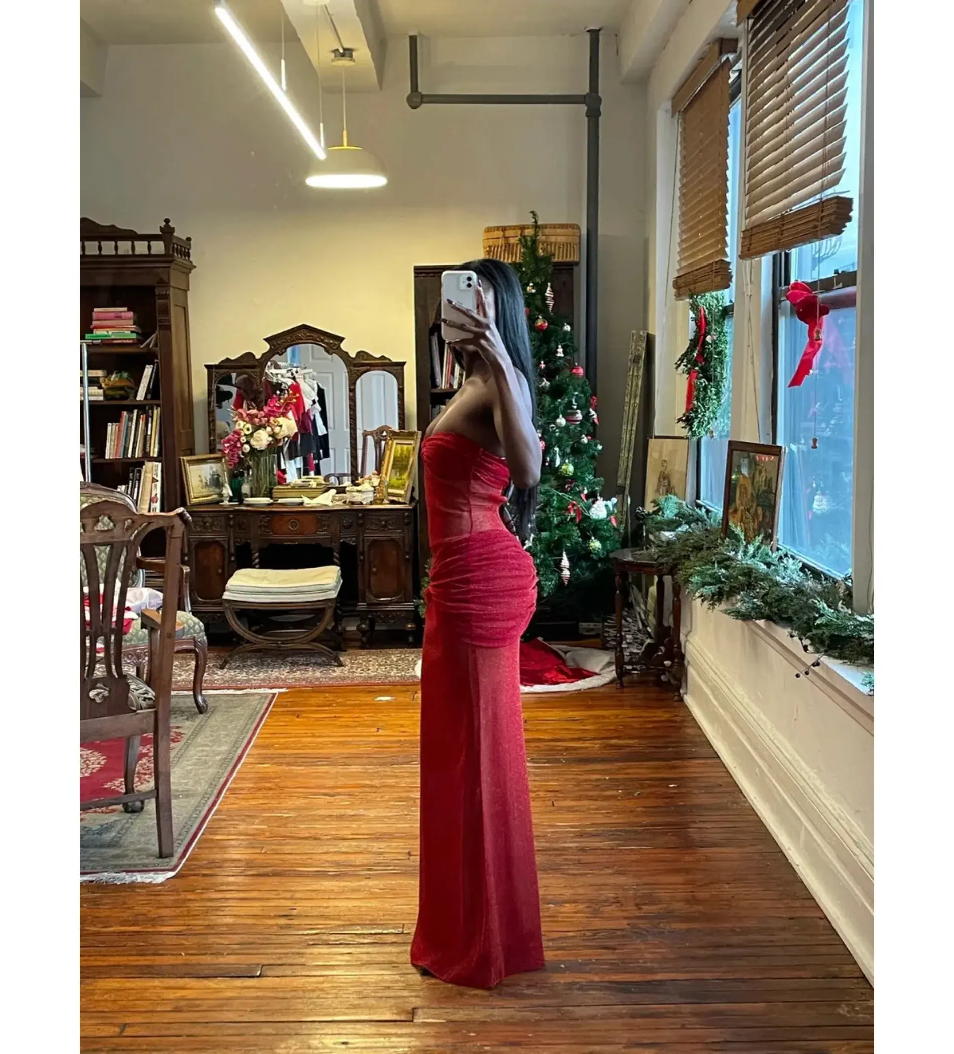 Mirror Palais Starlite Dress in Red Size 6/XS - Image 2