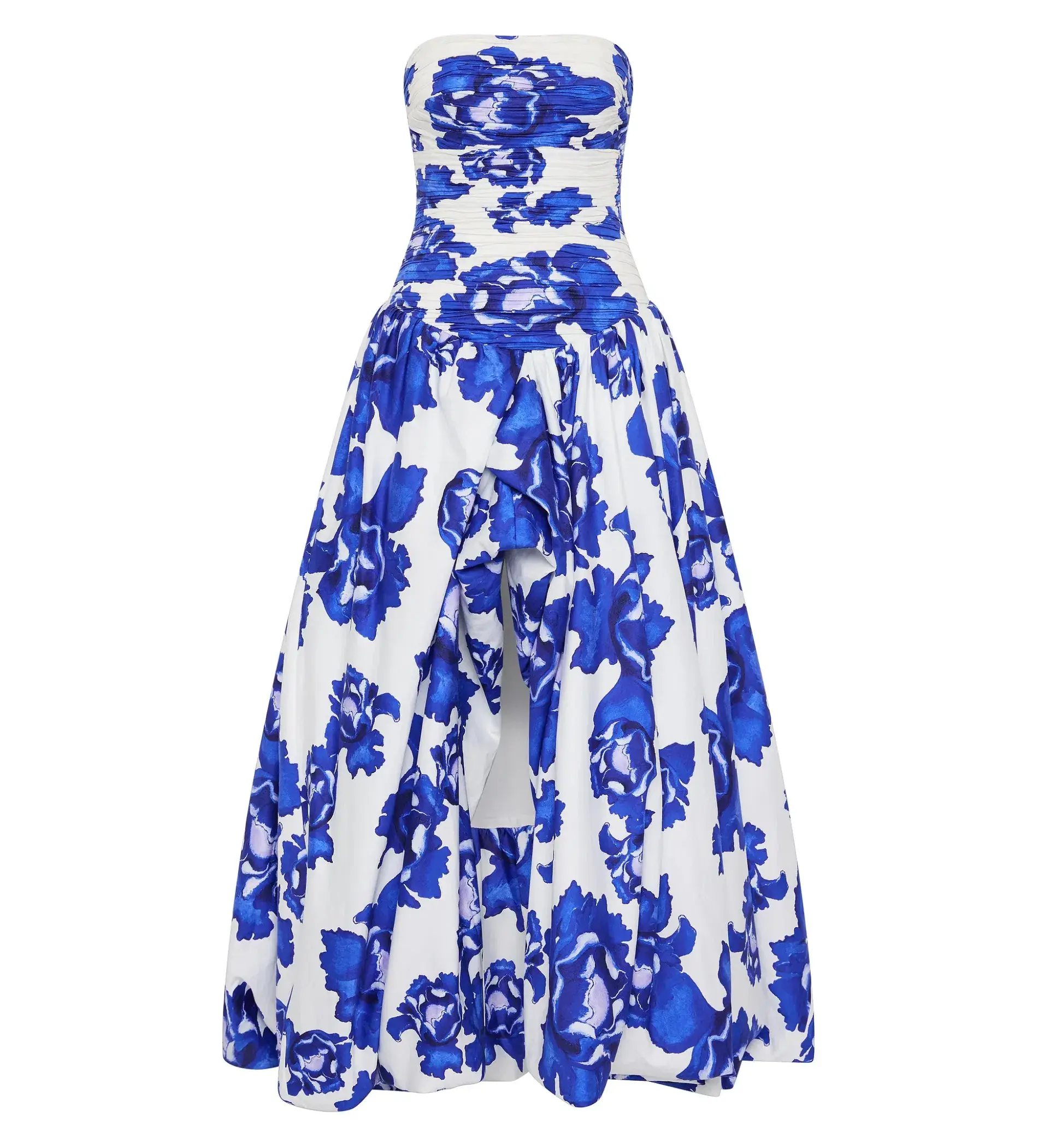 Aje Behold Maxi Dress in Boldly Blooming Cobalt Size 8 - Image 5