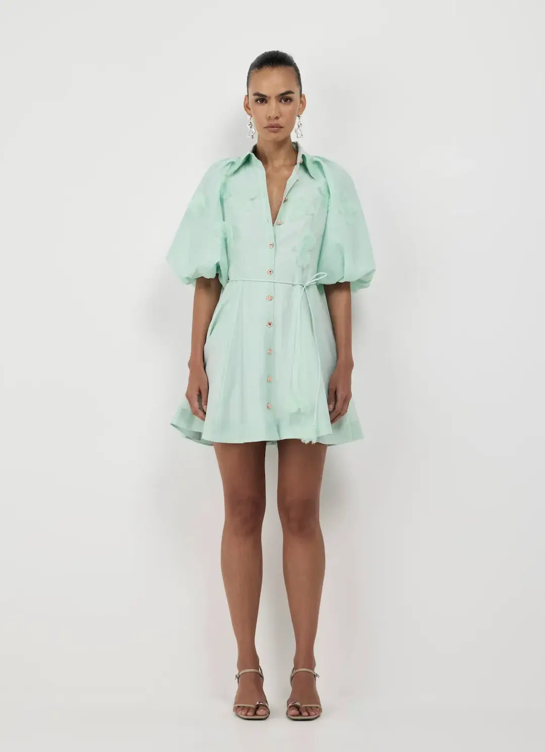 Sheike  Rose Garden Mini Dress Size 12 for rent on The Volte - main image