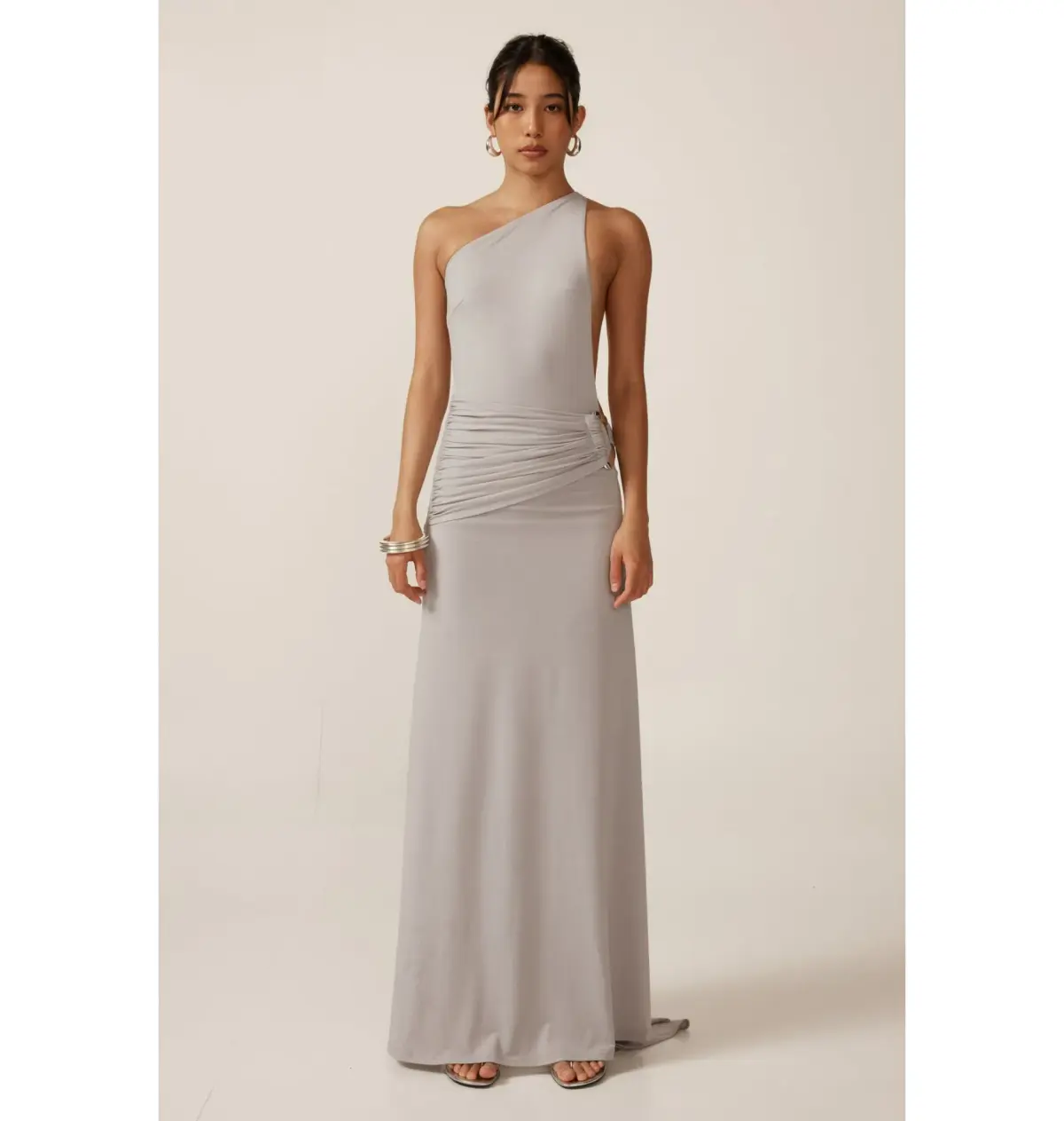 Ance Gria Gaia Gown Silver Blue Size XS / AU 6 - Image 1