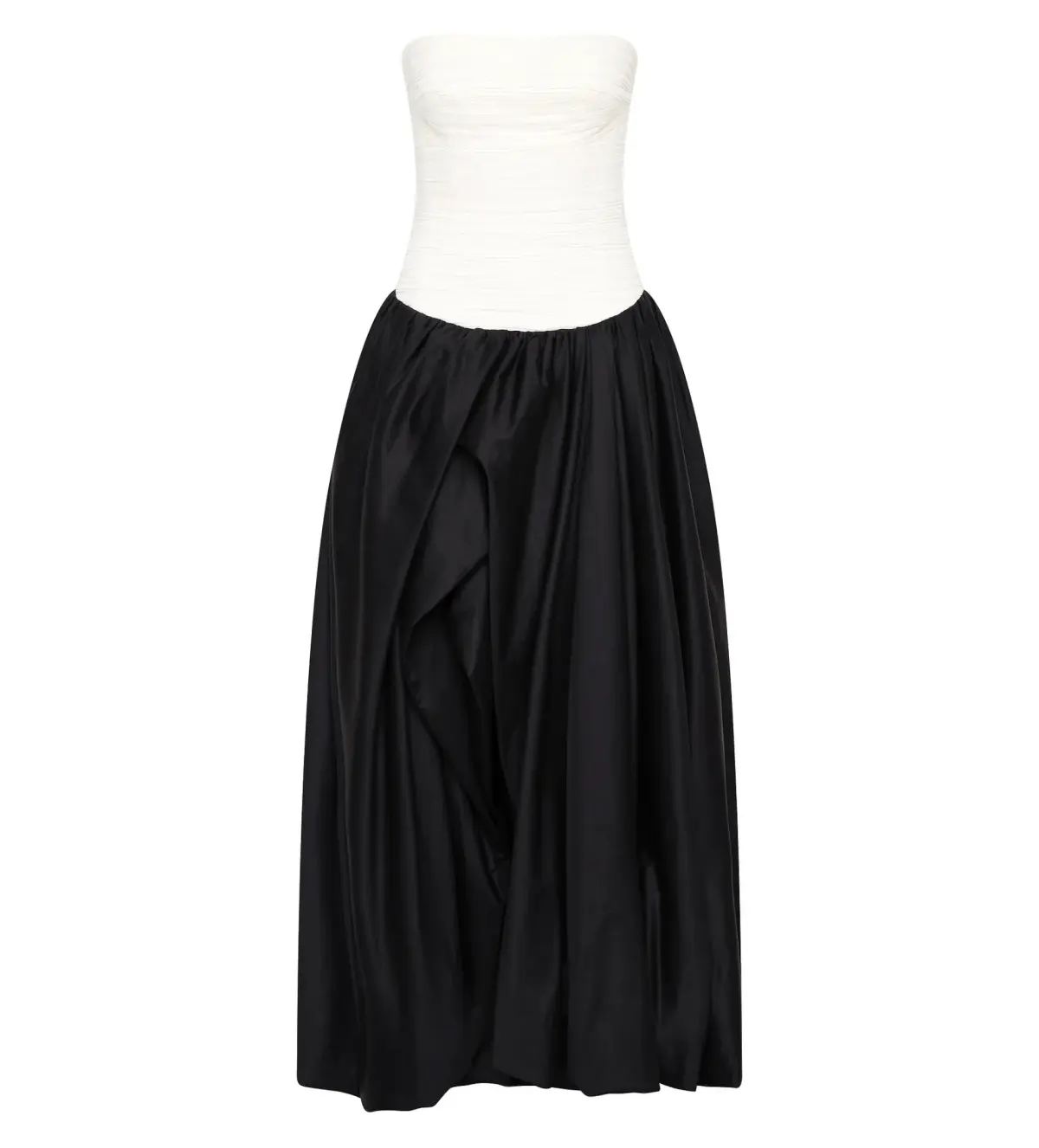 Aje Ivory Violette Bubble Hem Maxi in Black/white Size AU 4 - Image 5