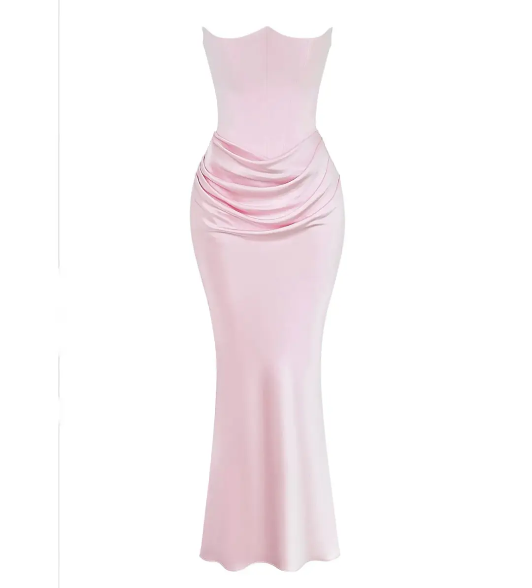 House of CB Pink Persephone Dress Size 6 for rent on The Volte - main image