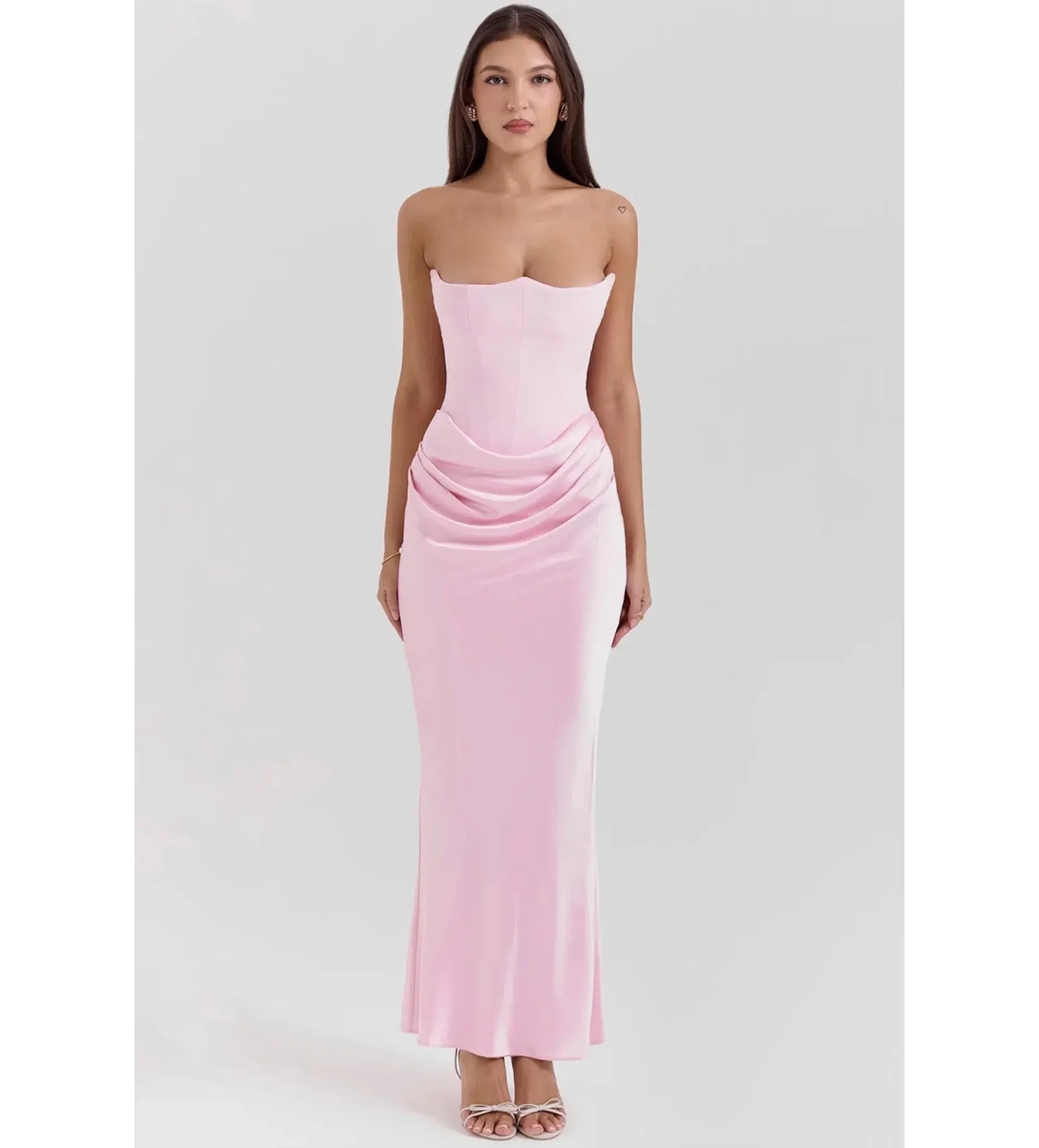 House of CB Pink Persephone Dress Size 6 - Image 1