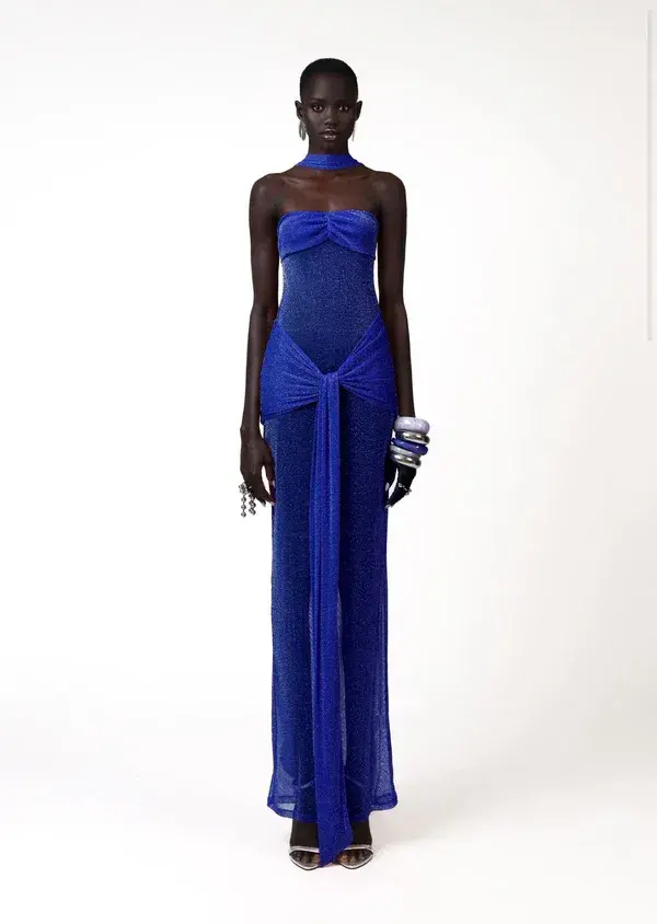 Khanums Kesca Dress in Blue Size S / AU 8 - Image 1
