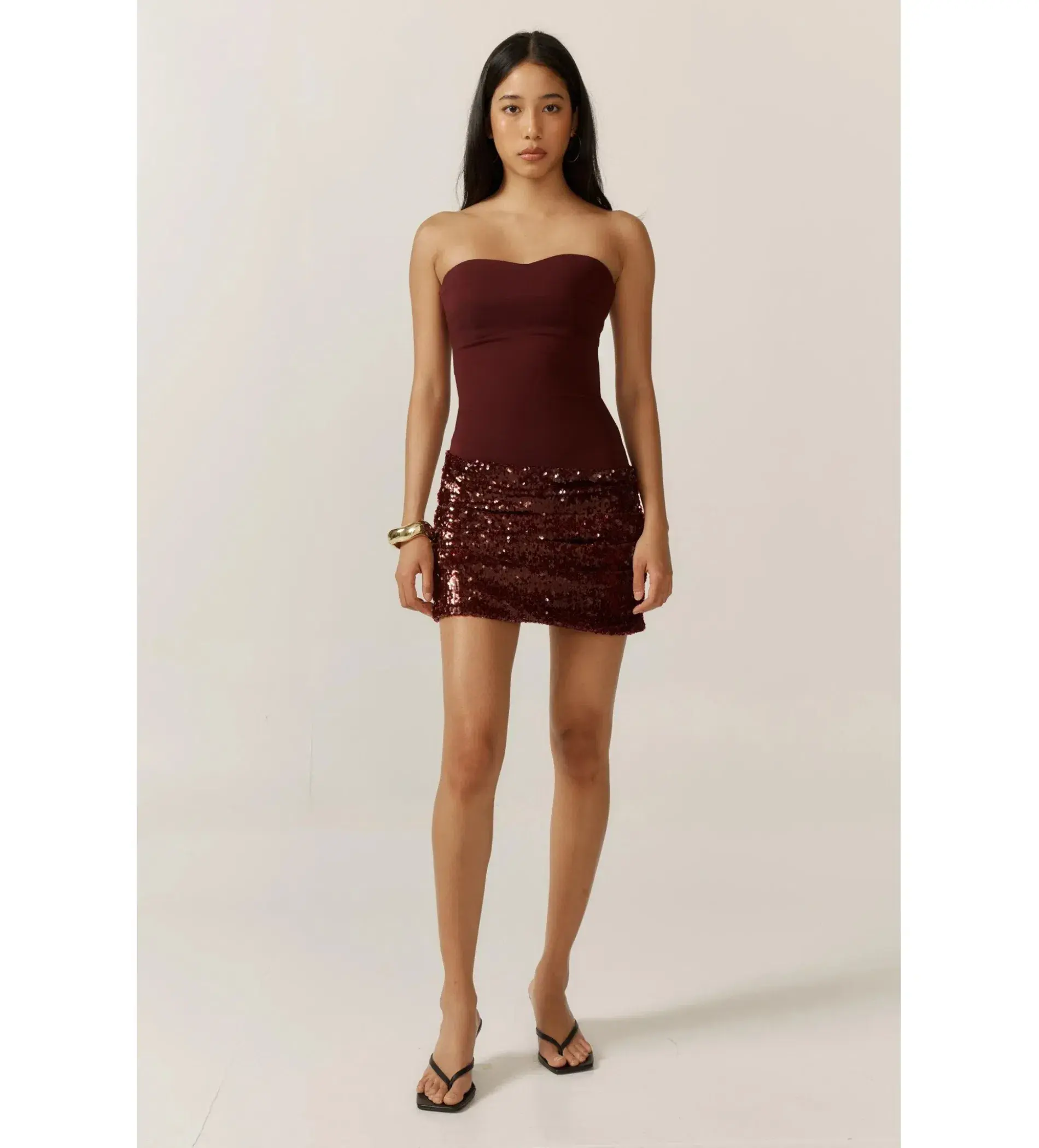 Ance Gria Anastasia Mini in Burgundy Size S / AU 8 - Image 1