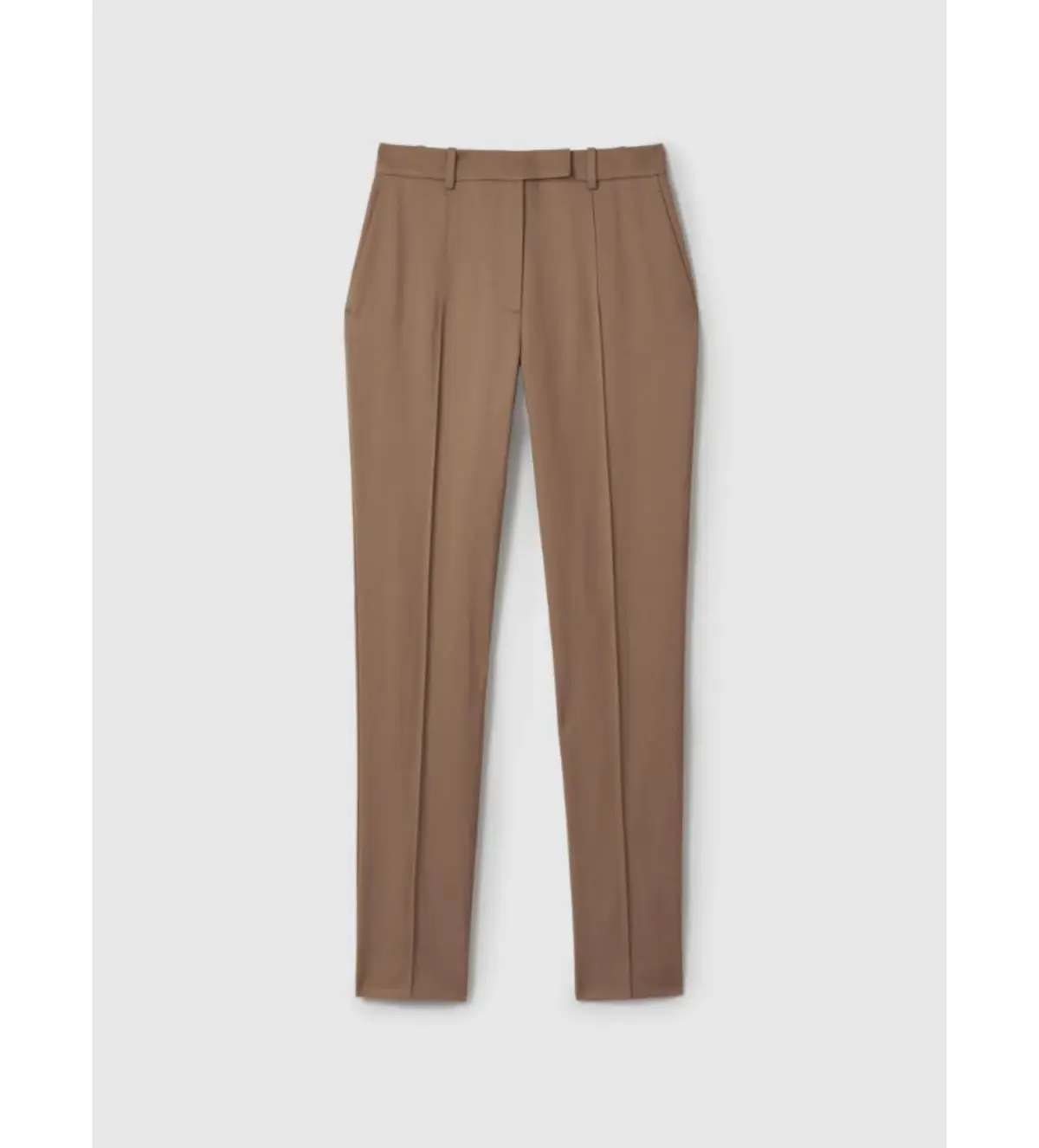 Reiss Wren Slim Fit Suit Trousers Mink Neutral Size AU 8 - Image 5