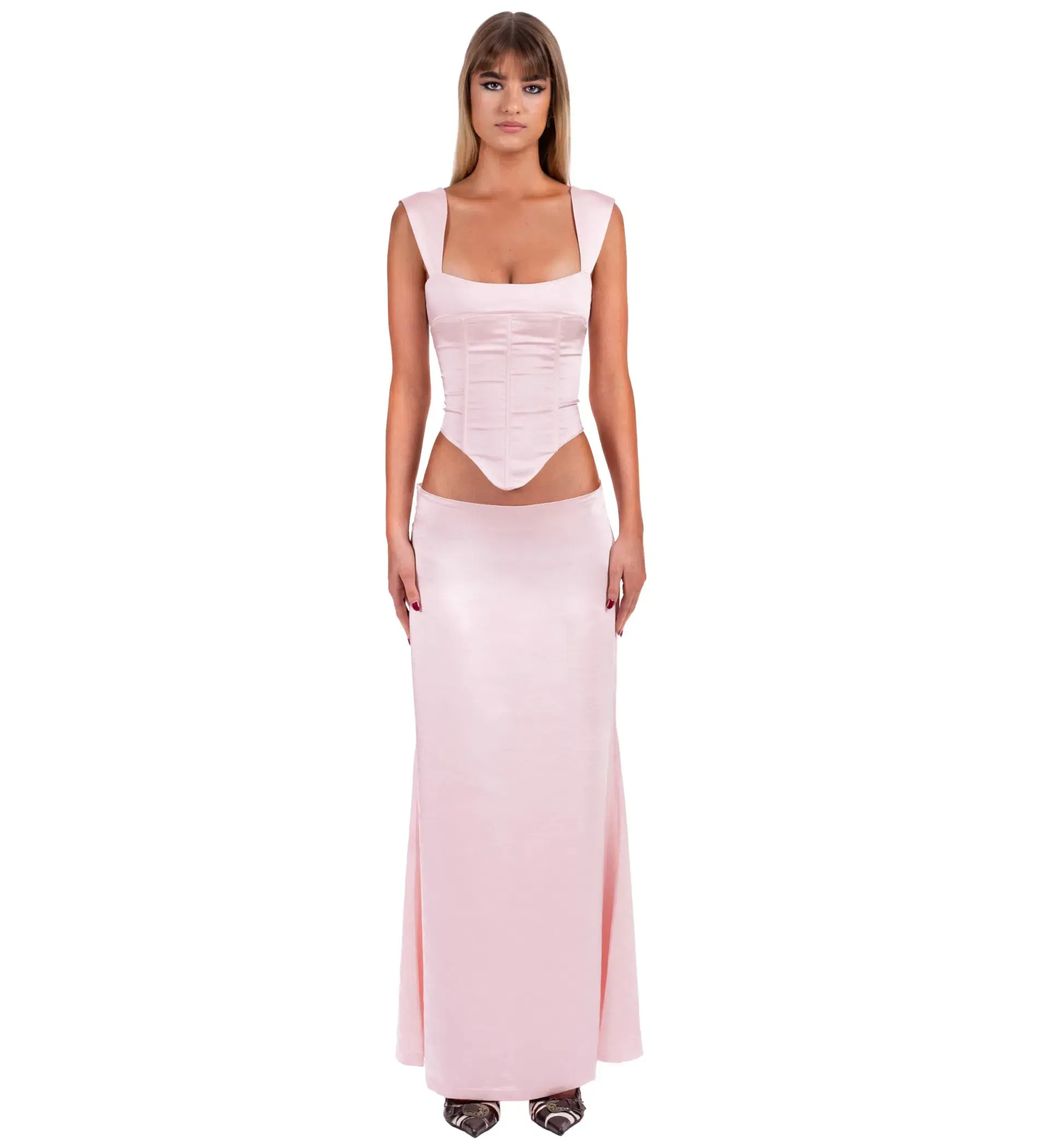 I am Delilah Valerie Corset and Maxi Skirt Set Petal Size S/AU 8 - Image 1
