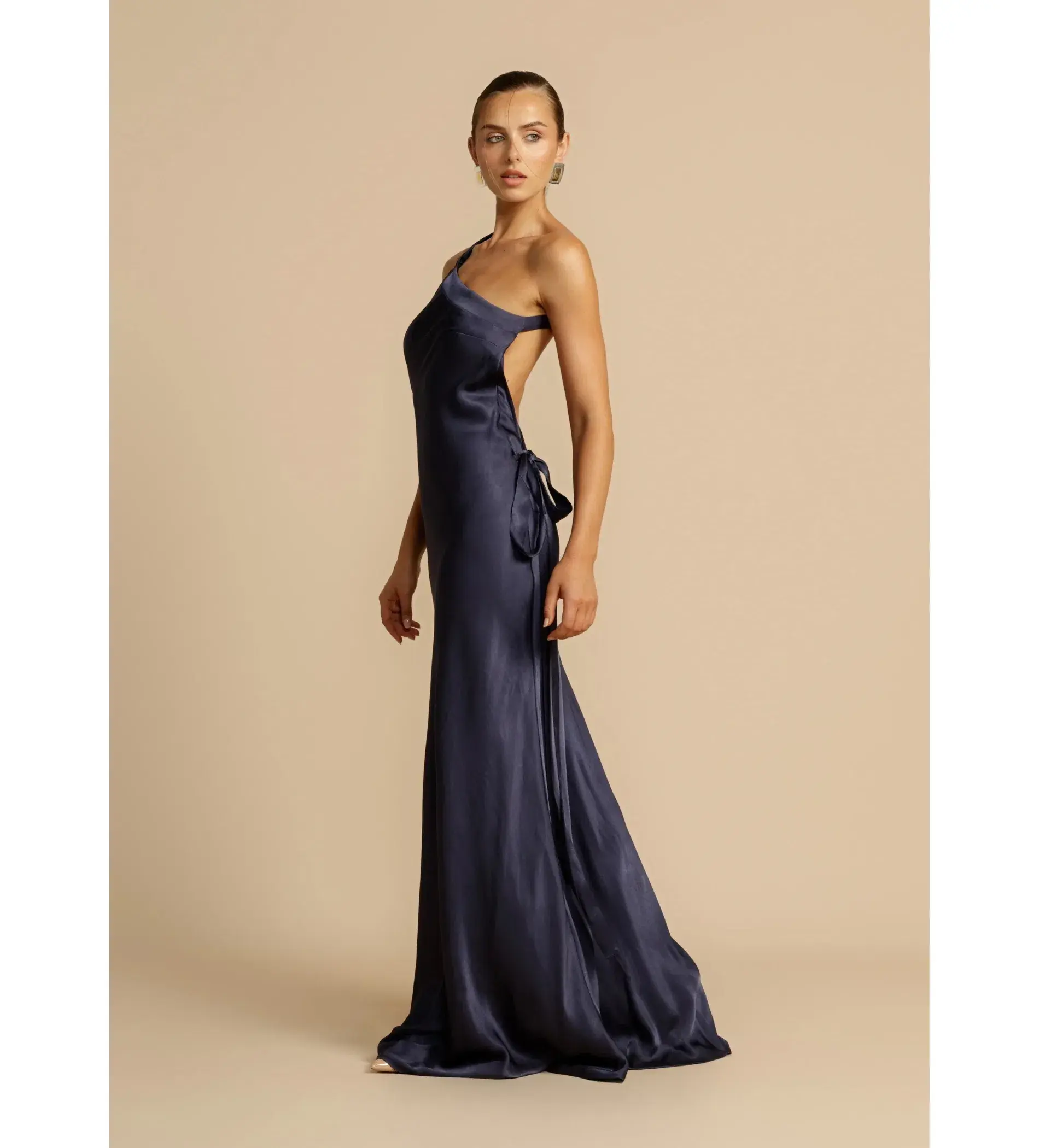 Arcina Ori Monique Maxi Dress Navy Size XS/ Size AU 6 - Image 2