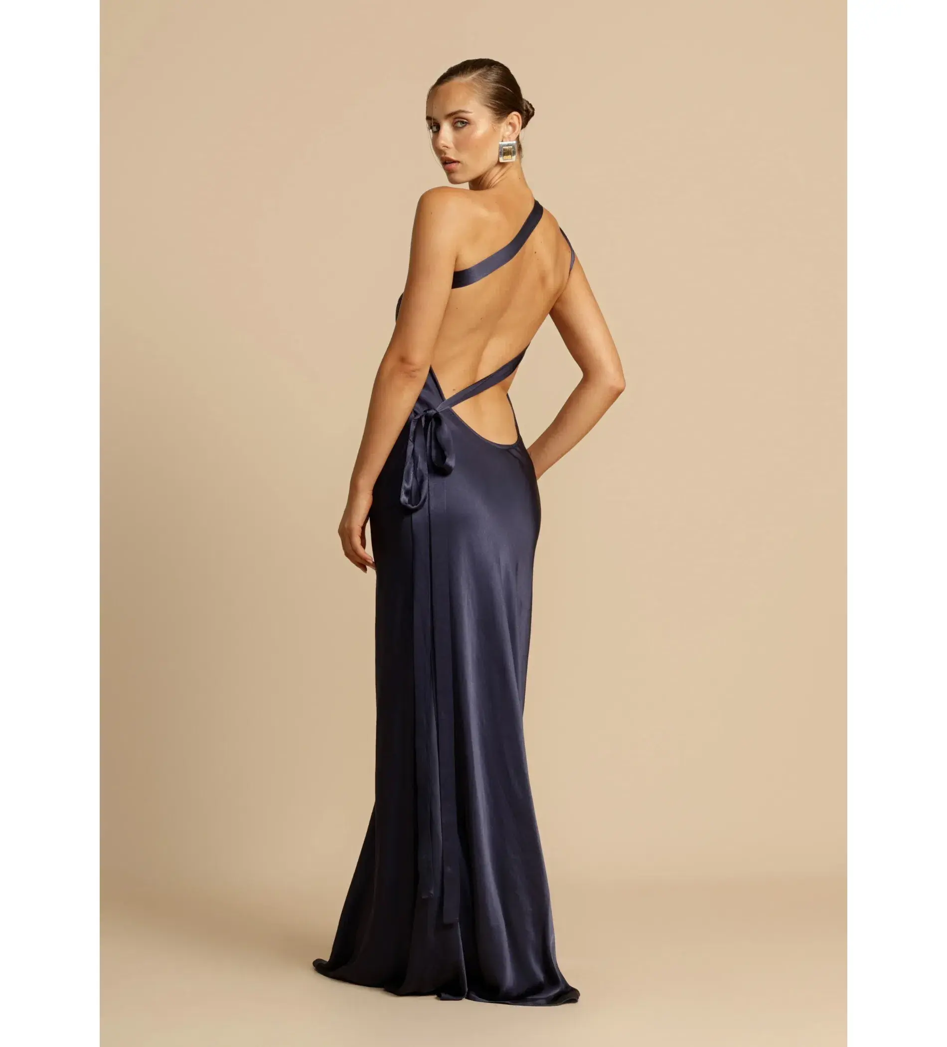 Arcina Ori Monique Maxi Dress Navy Size XS/ Size AU 6 - Image 3