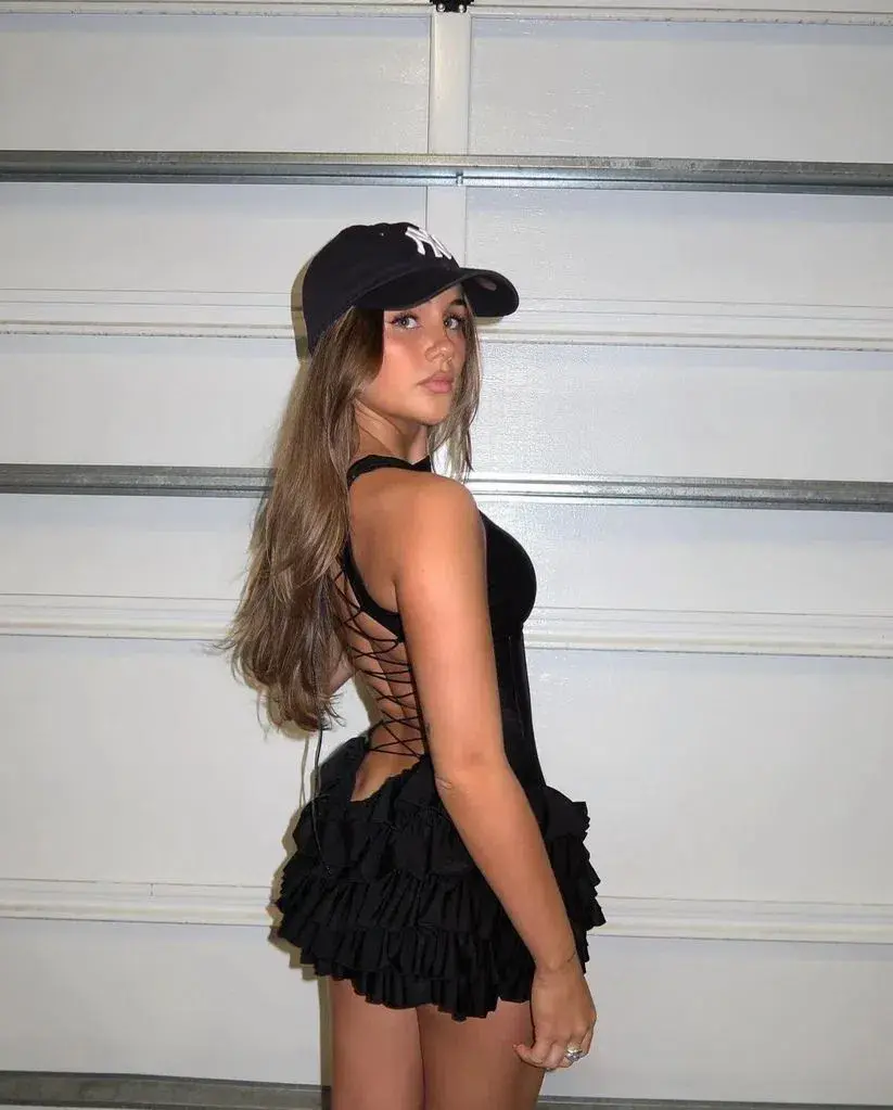 Bye Bambi Madison Mini Dress in Black Size 8/S - Image 2