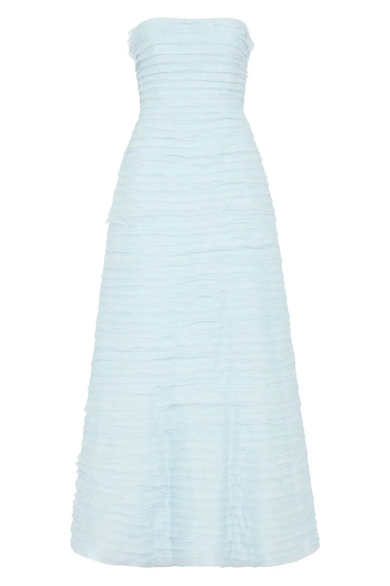 Aje Blue Soundscape Maxi Dress Blue Size 10 - Image 3