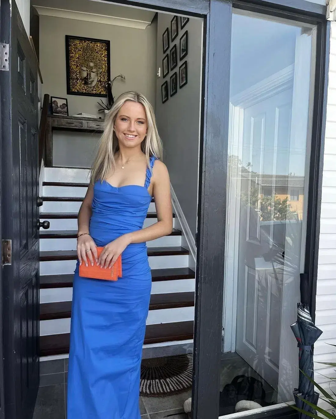 Sir the Label Azul Balconette Gown Maxi Size AU 8 - Image 3