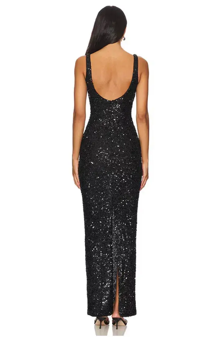 NBD Janhvi Maxi Dress Black Size S/AU 8 - Image 2