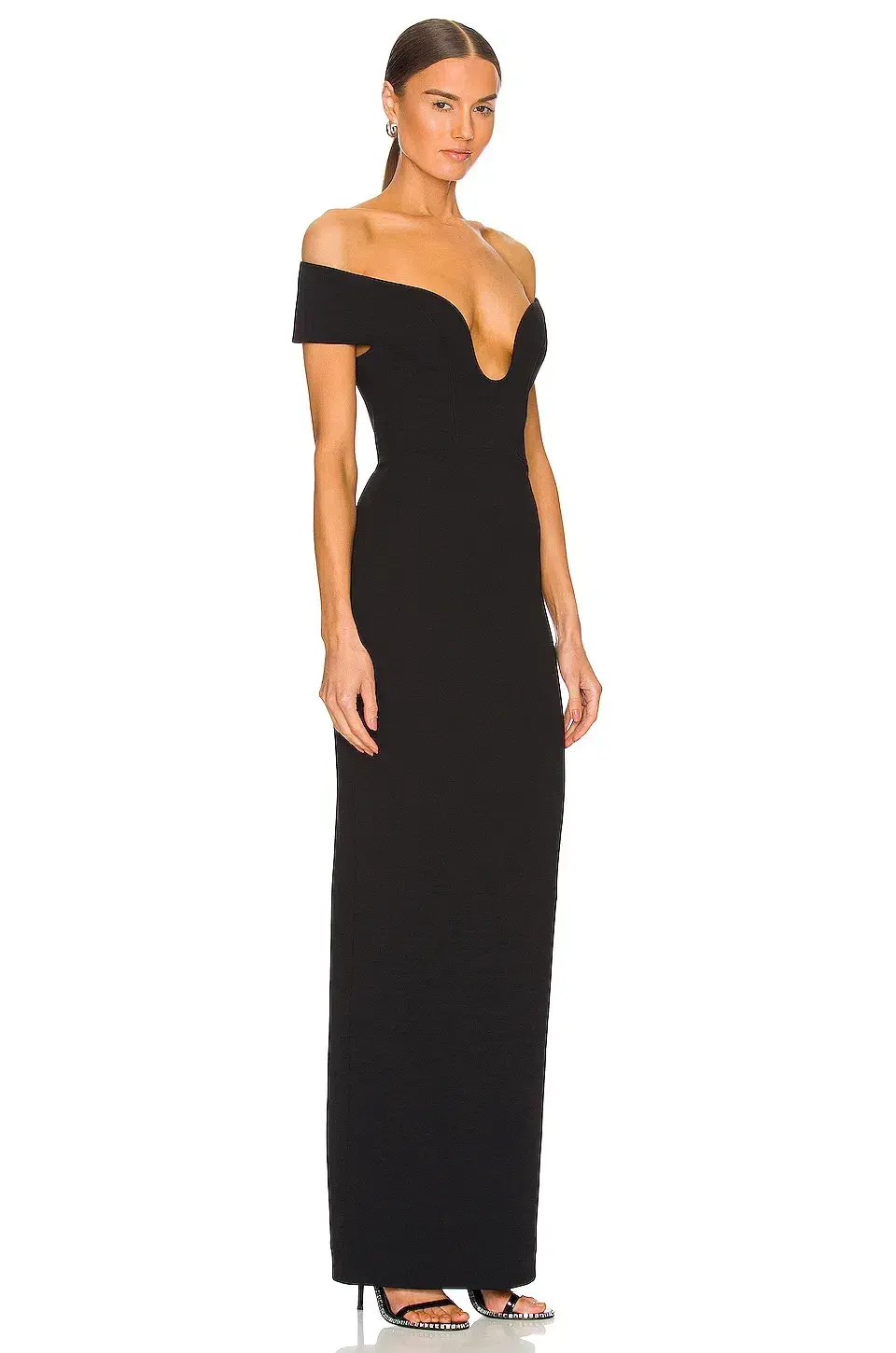 Solace London Marlowe Maxi Black Size AU 4 - Image 2