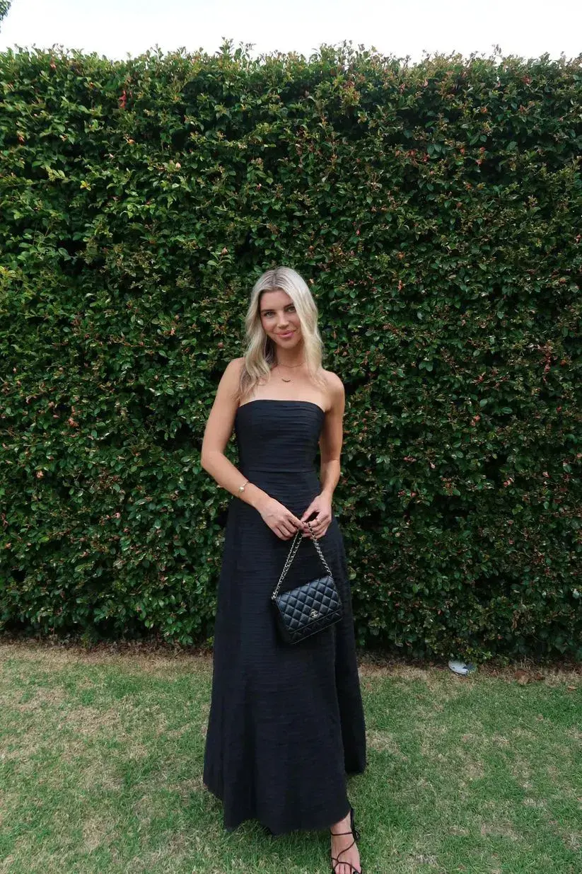Aje Soundscape Maxi Dress in Black Size AU 8 - Image 1