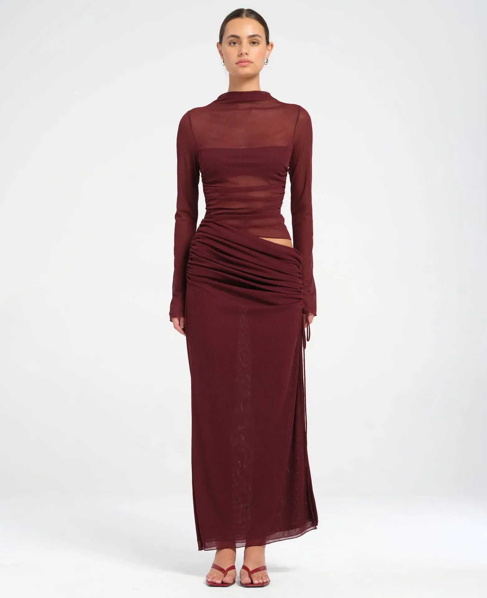 Benni Mable Maxi Dress Plum Size 8 - Image 1