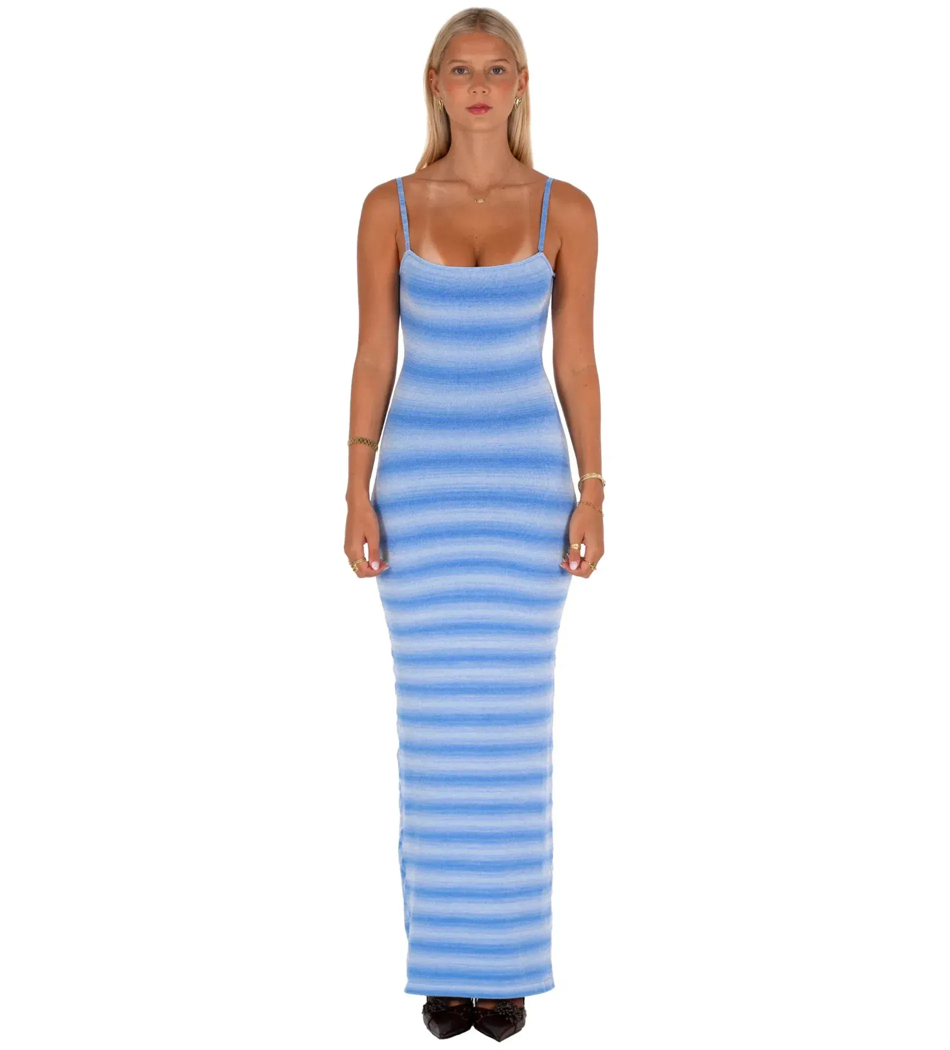 I am Delilah Elsa Maxi Dress Cerulean Size S/AU 8 - Image 1