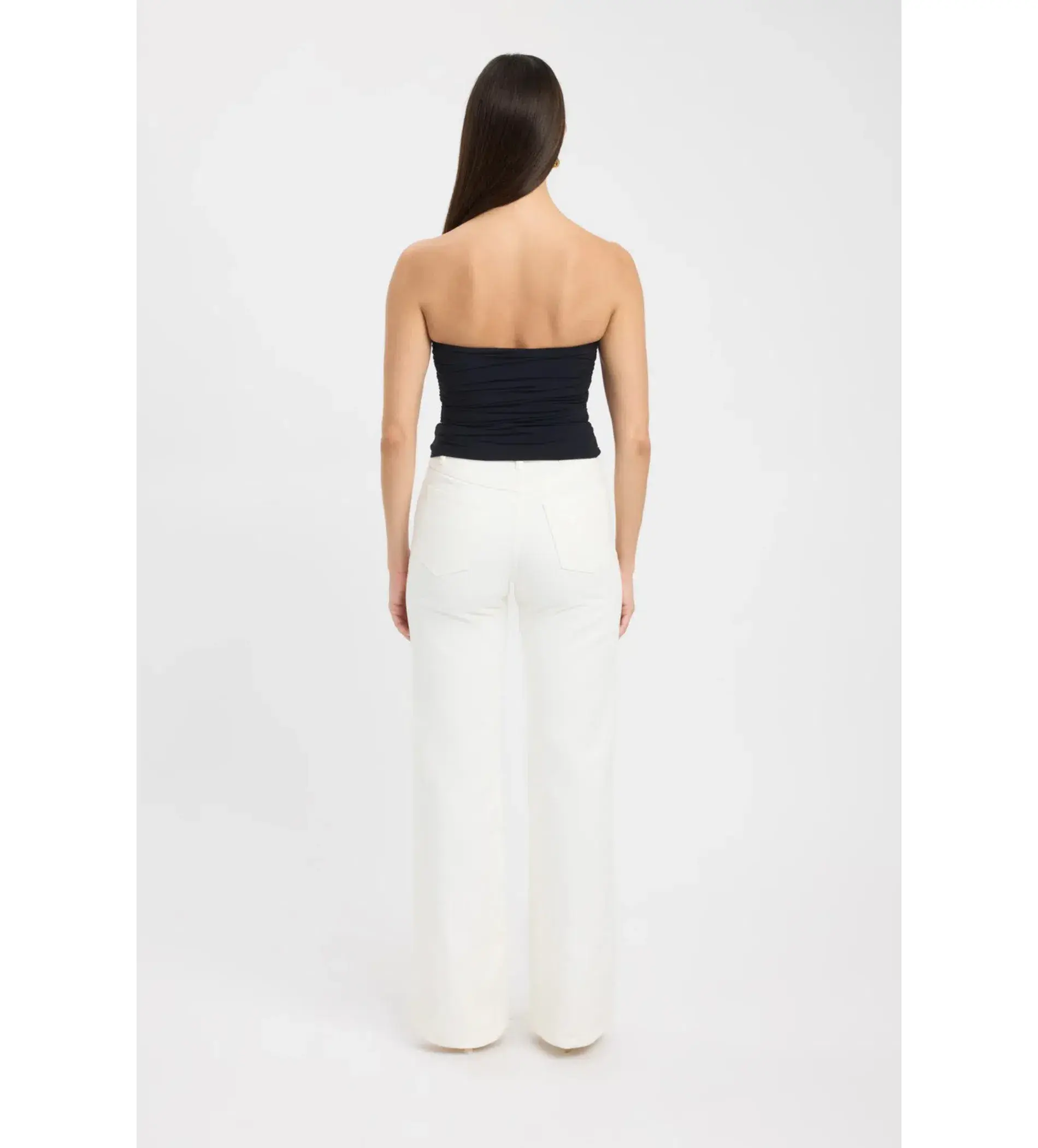 Kookai Tayla Trim Top Black Size AU 8 - Image 3