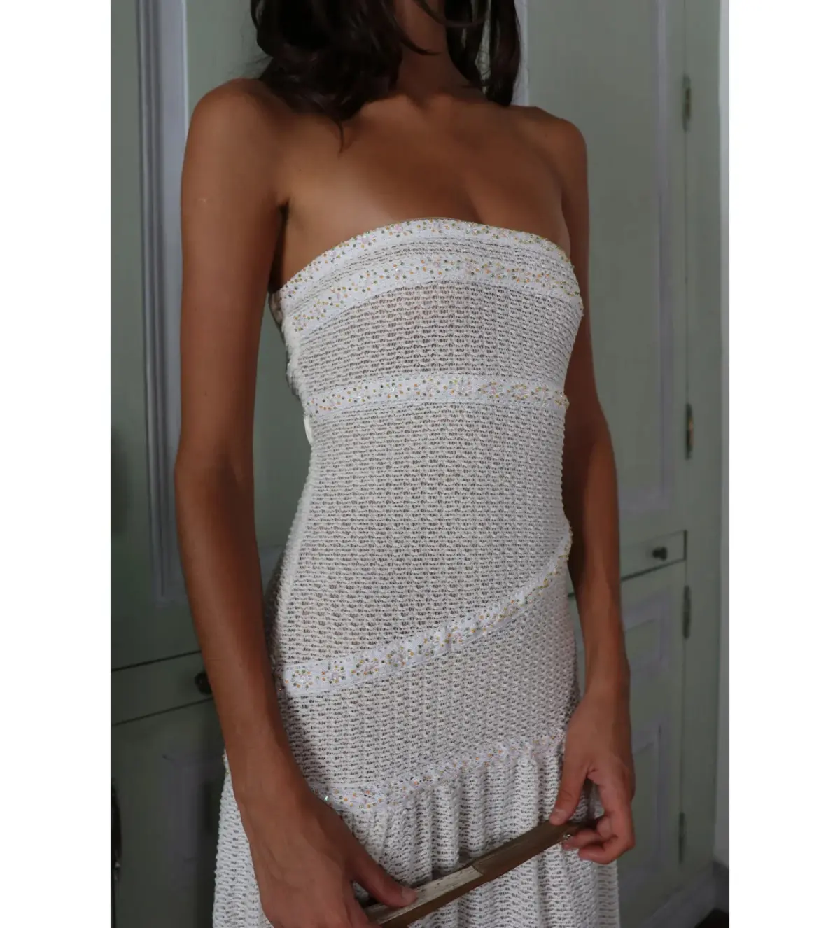 Fait Par Foutch Colette Maxi Dress Ivory Size AU 8 - Image 3