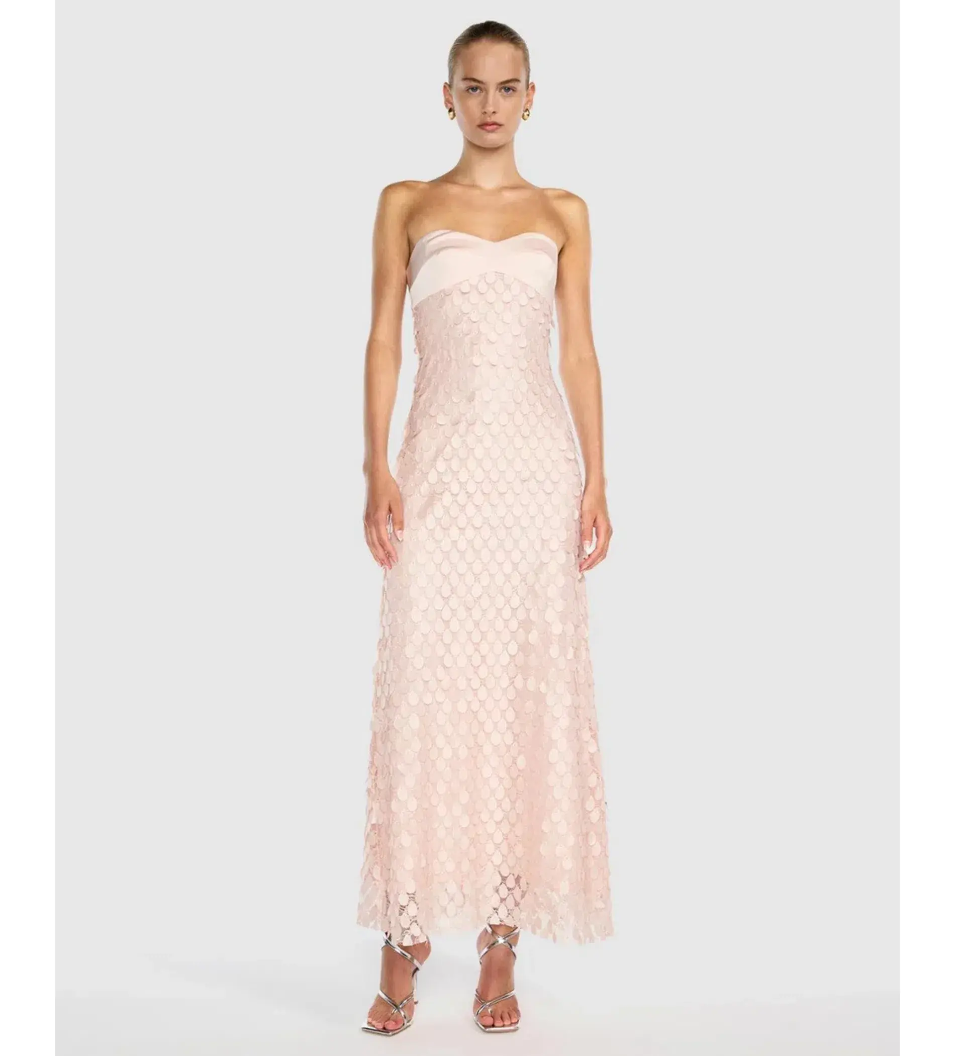 Manning Cartell Supreme Extreme Balconette Maxi Dress Rosewater Size AU 4 - Image 1