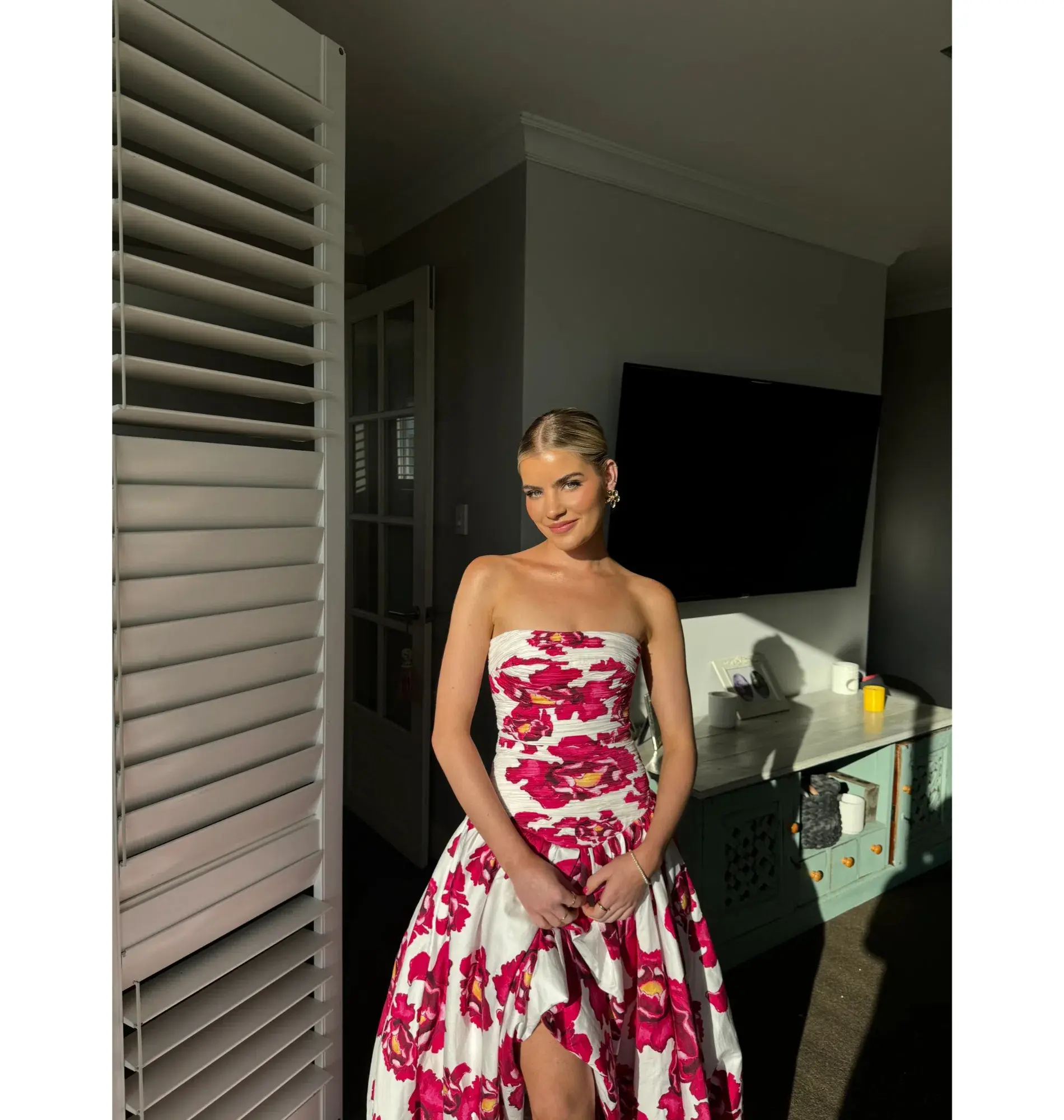 Aje Behold Maxi Dress Floral Size 4 - Image 1
