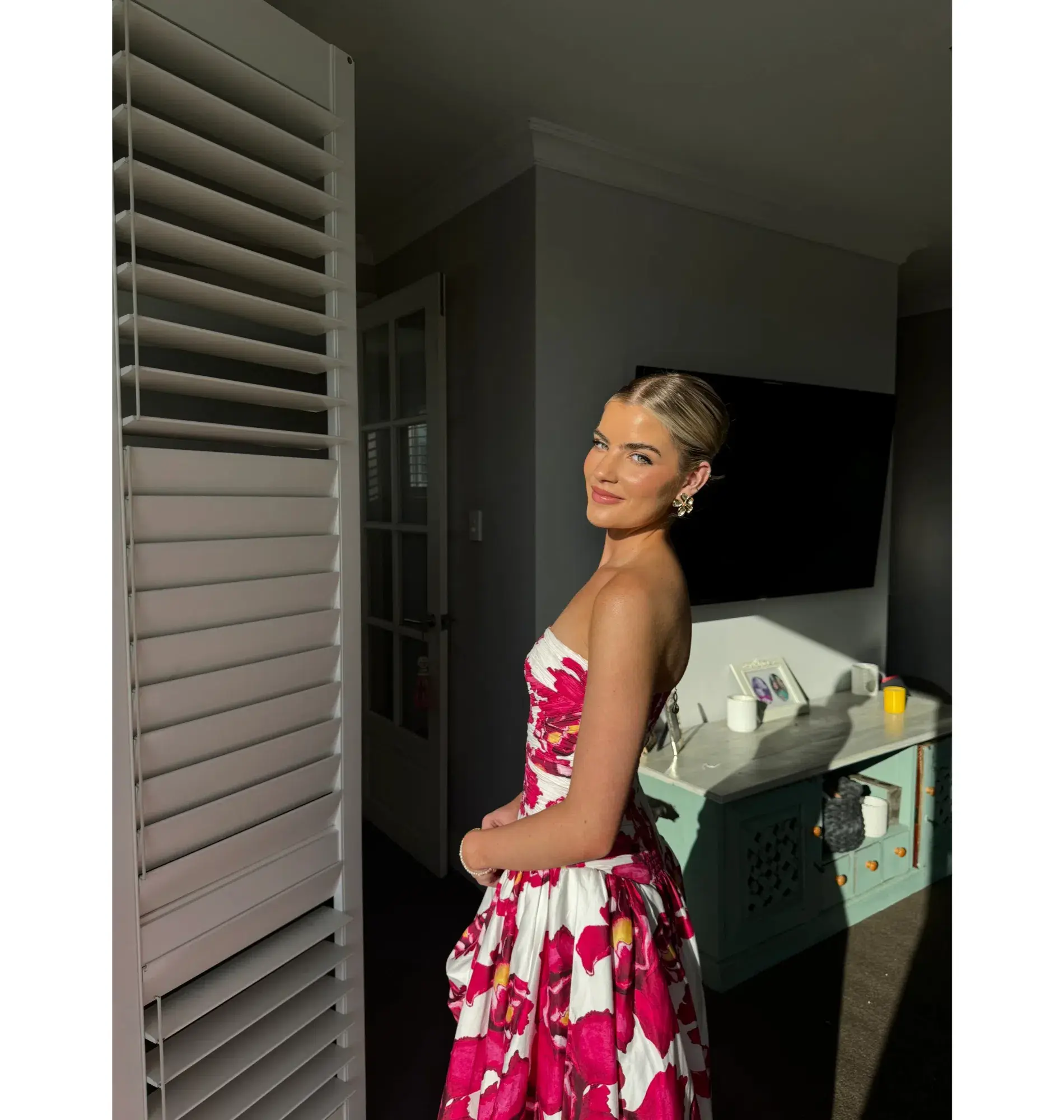 Aje Behold Maxi Dress Floral Size 4 - Image 2