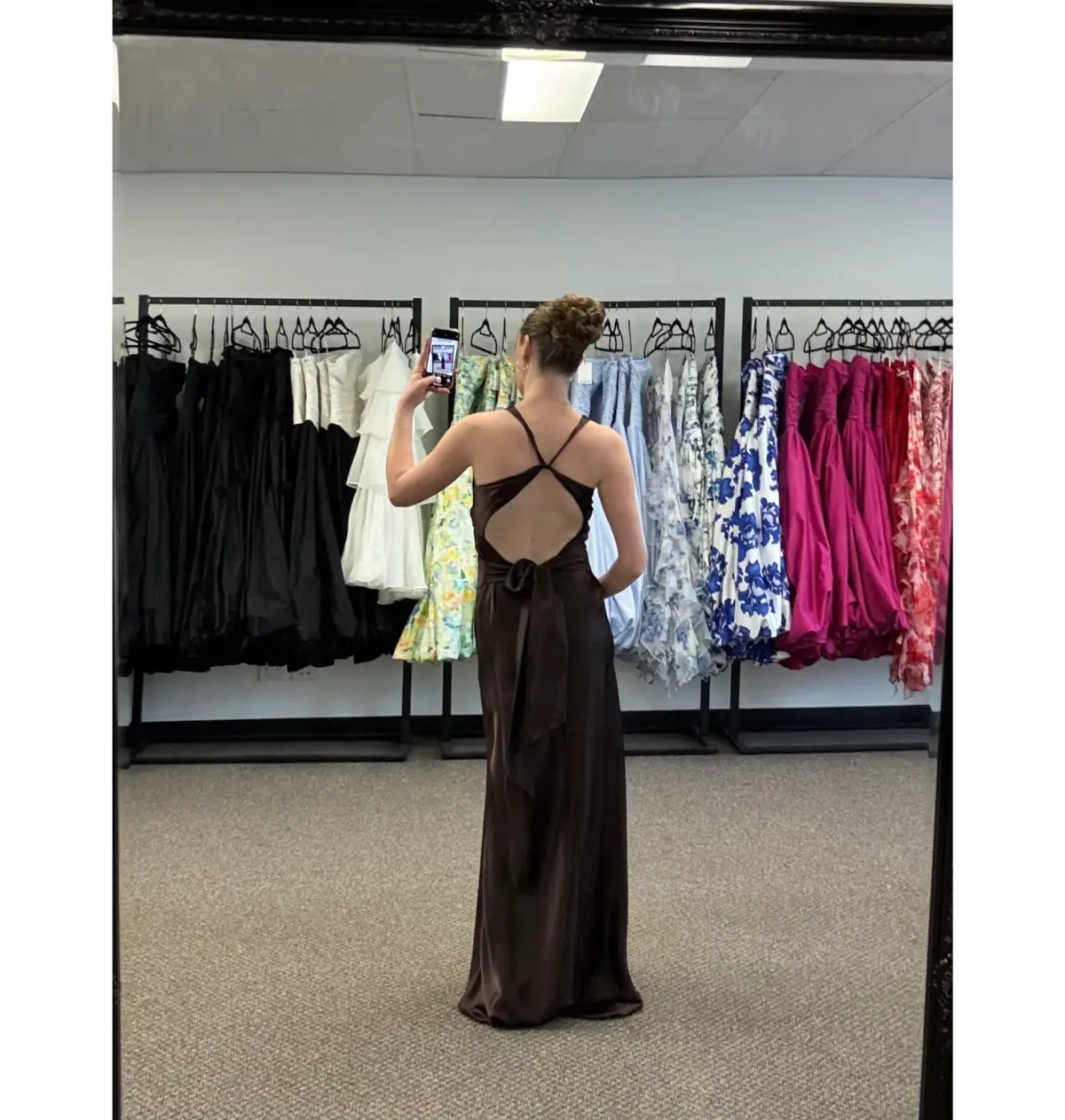 Ruth Tarvydas Goddess Gown Black Size 10 - Image 2