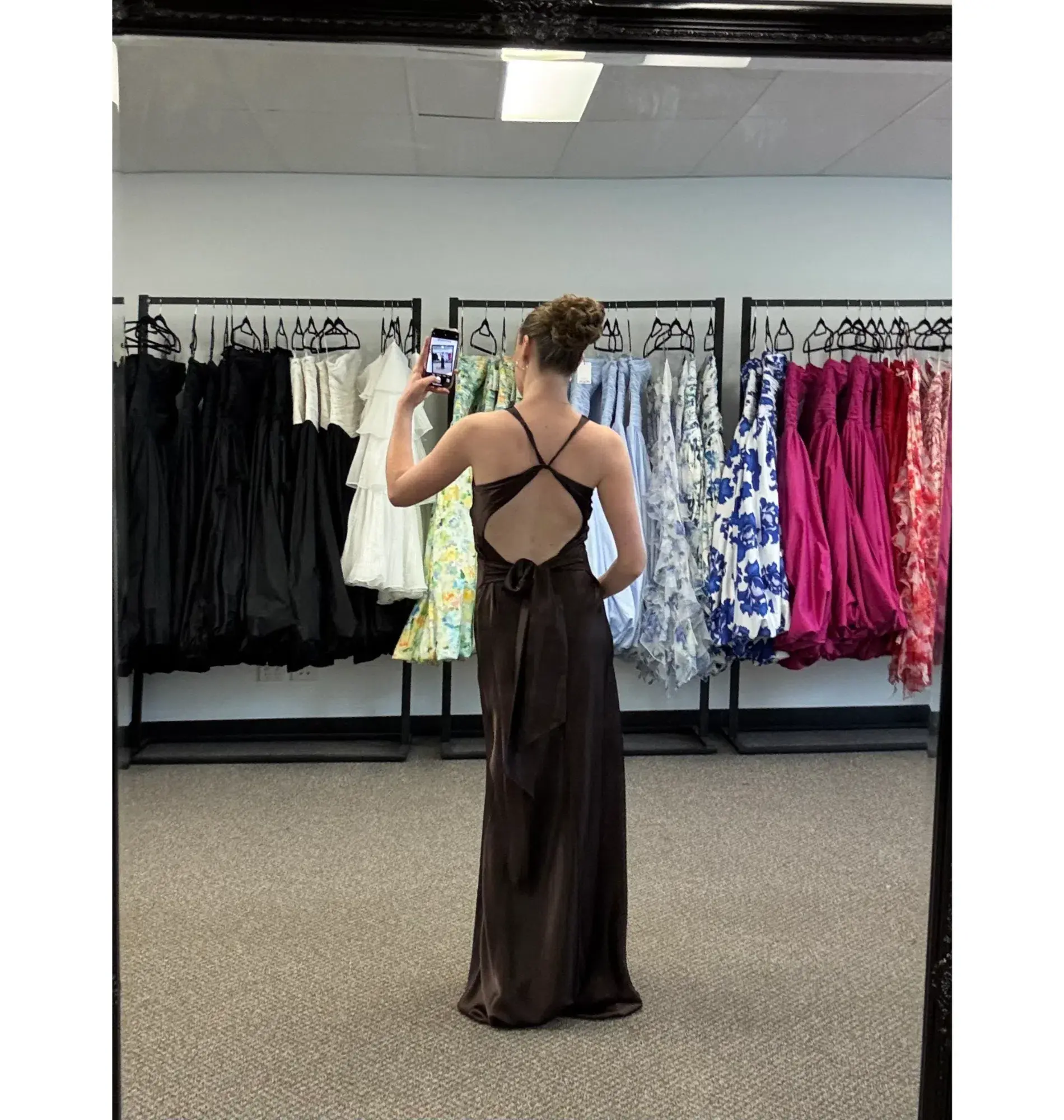 Ruth Tarvydas Goddess Gown Black Size 10 - Image 2