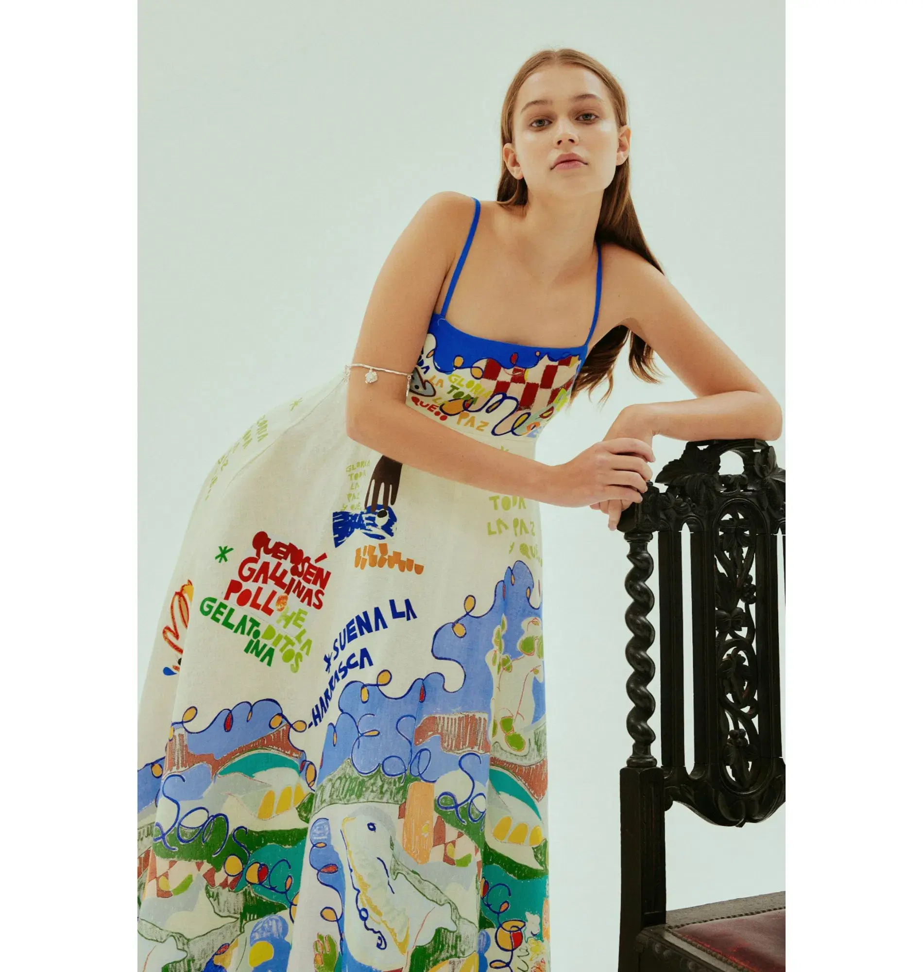 Alemais Nadia Sundress Print Size AU 10 - Image 3