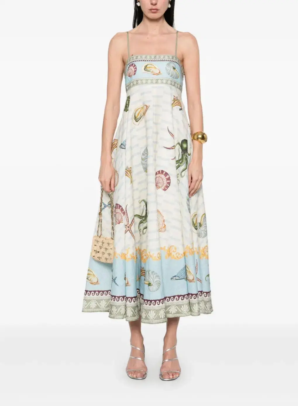 Alemais Bathhouse Sundress Midi Size AU 10 - Image 1