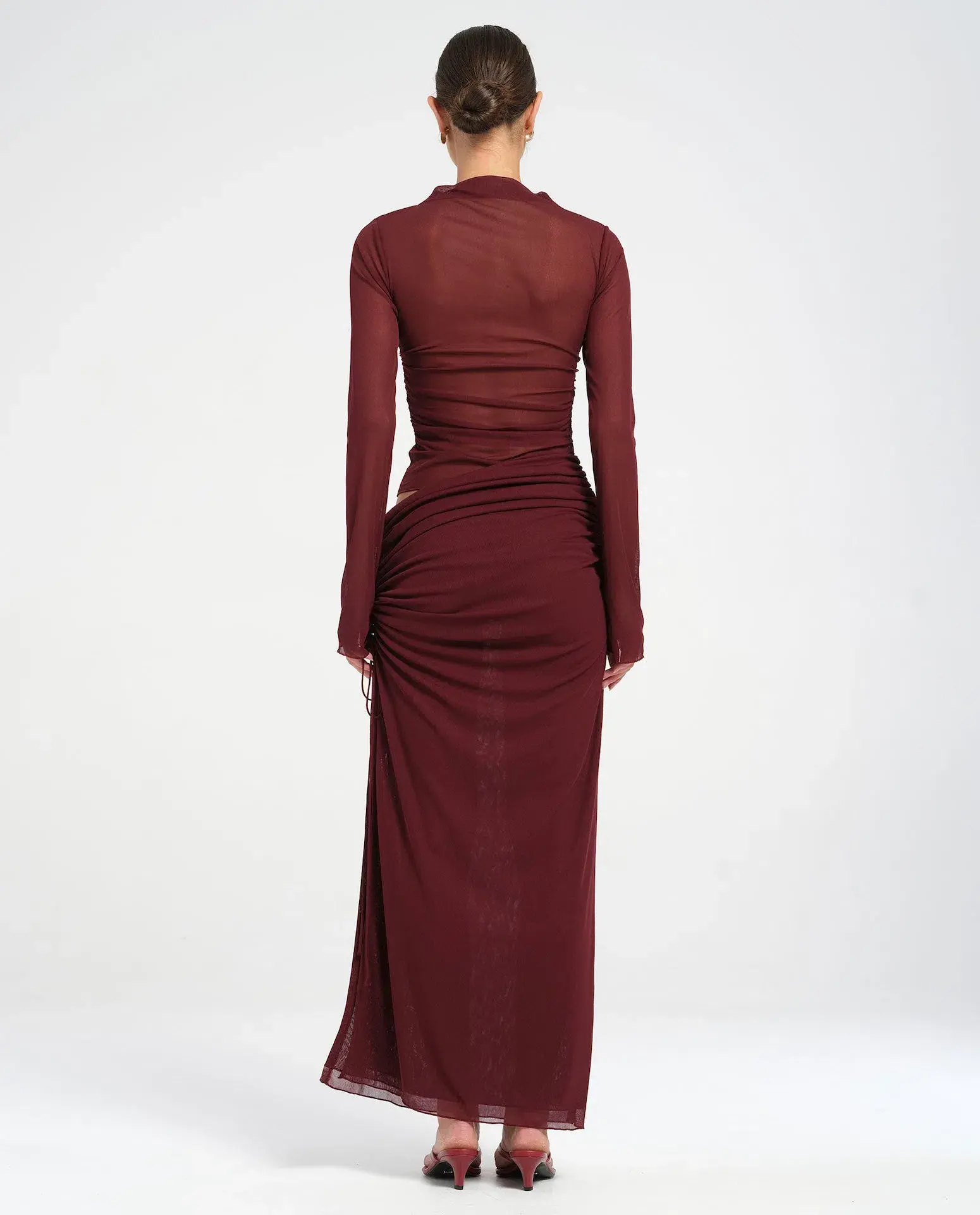 Benni Mable Maxi Dress Plum Size 12 - Image 2