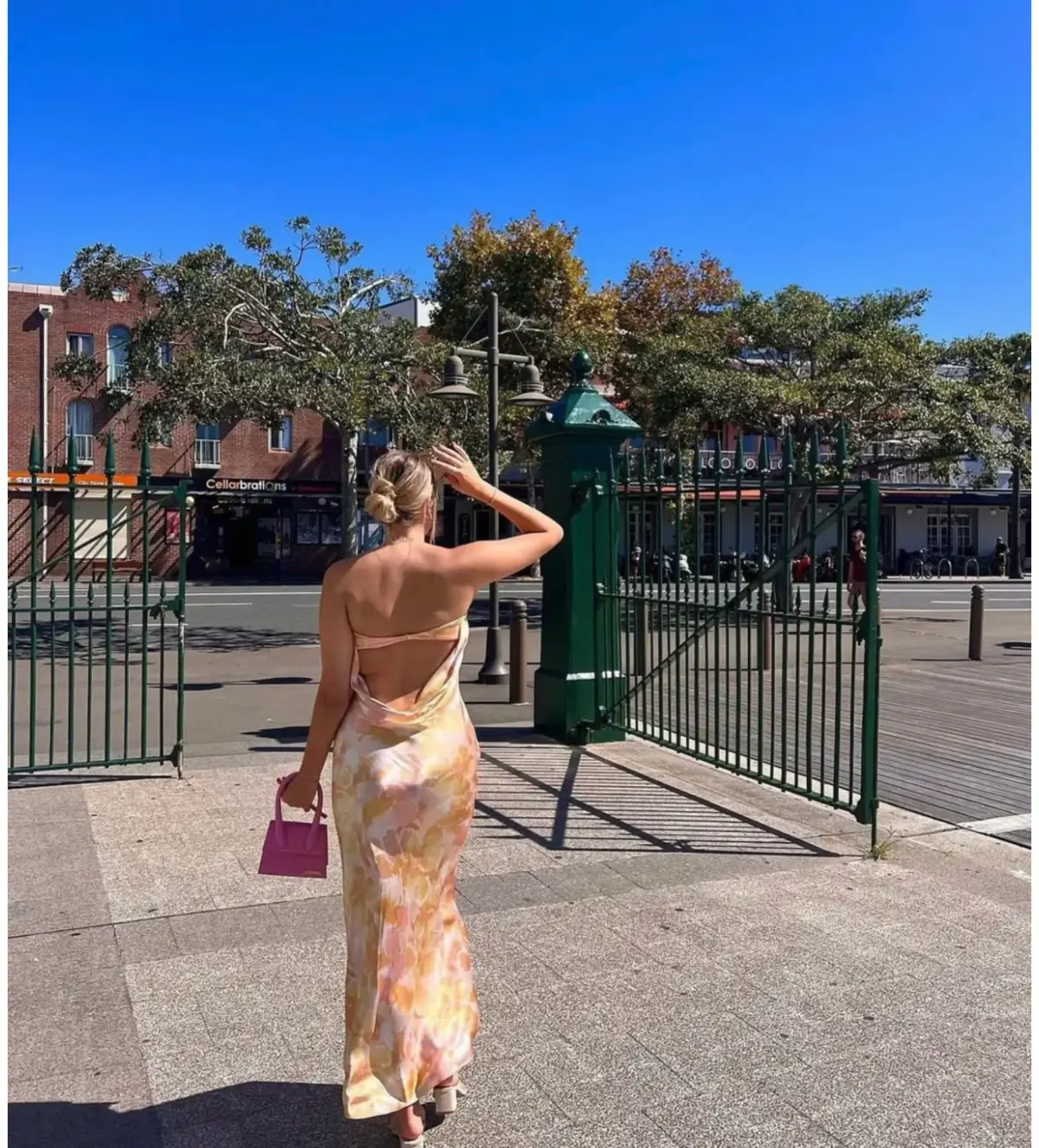 Bec & Bridge Indi Strapless Maxi Floral Size AU 8 - Image 5