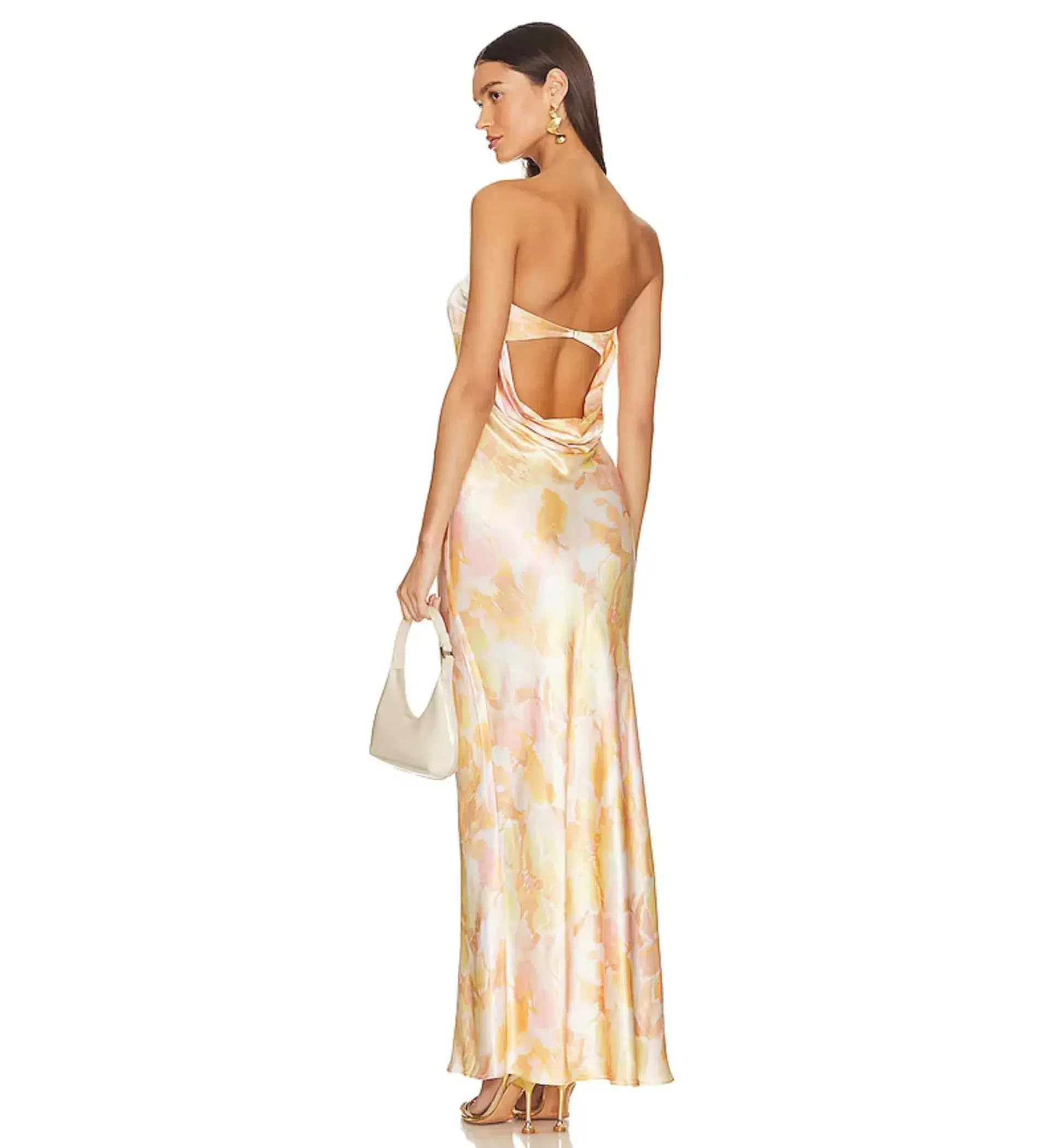 Bec & Bridge Indi Strapless Maxi Floral Size AU 8 - Image 6