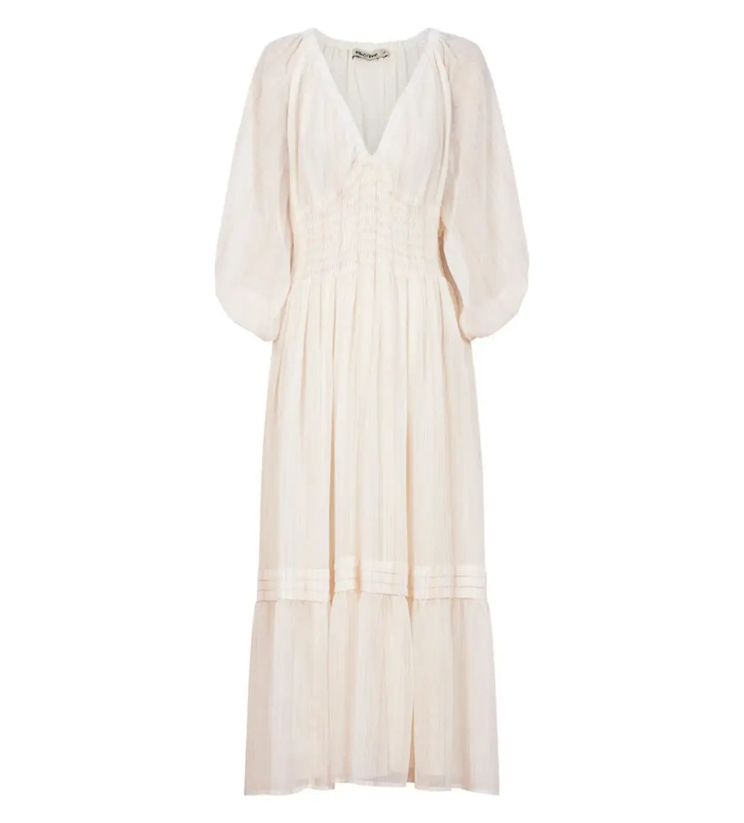 eb&ive Sereno Maxi Dress Pearl Size XL/AU 14 for rent on The Volte - main image