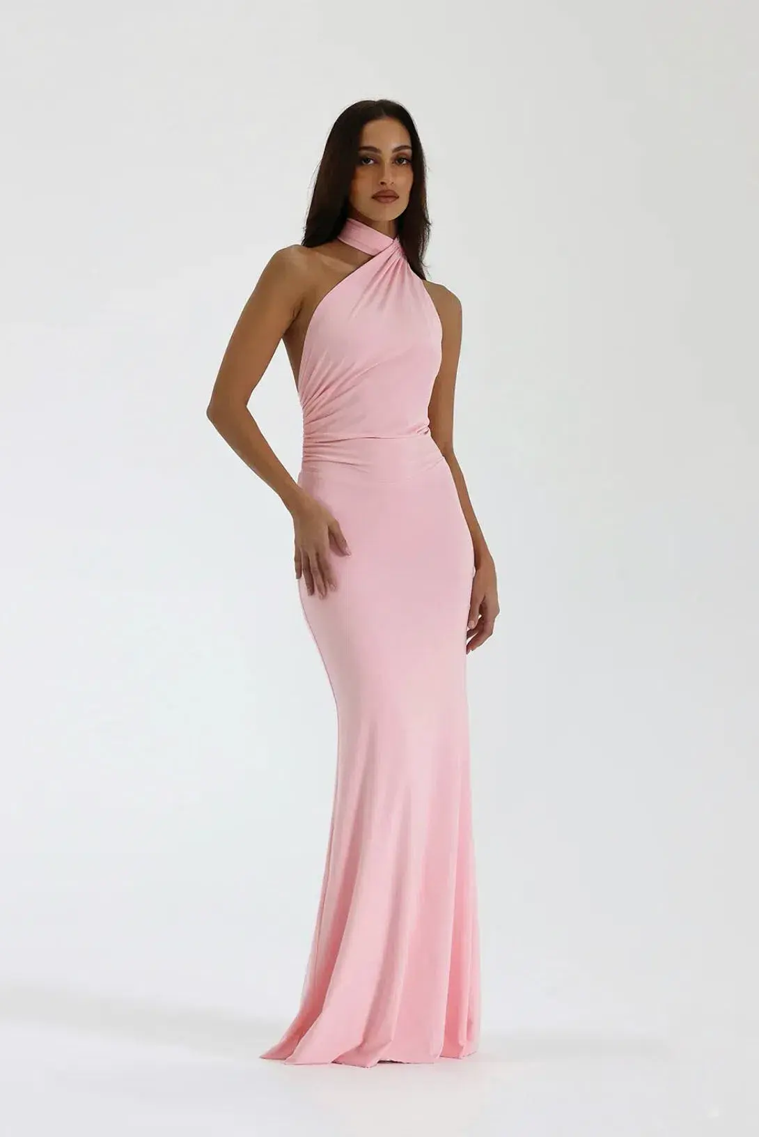 Natalie Rolt Blossom Pink Fabienne Gown Size AU 6 - Image 3