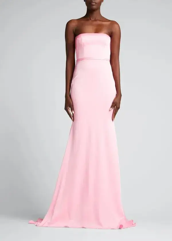 Alex Perry Anniston Gown Pink Size 12  - Image 1