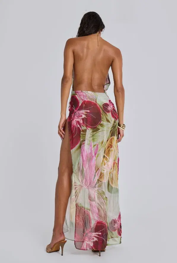 Jaded London Dahlia Maxi Dress Size AU 8 - Image 2