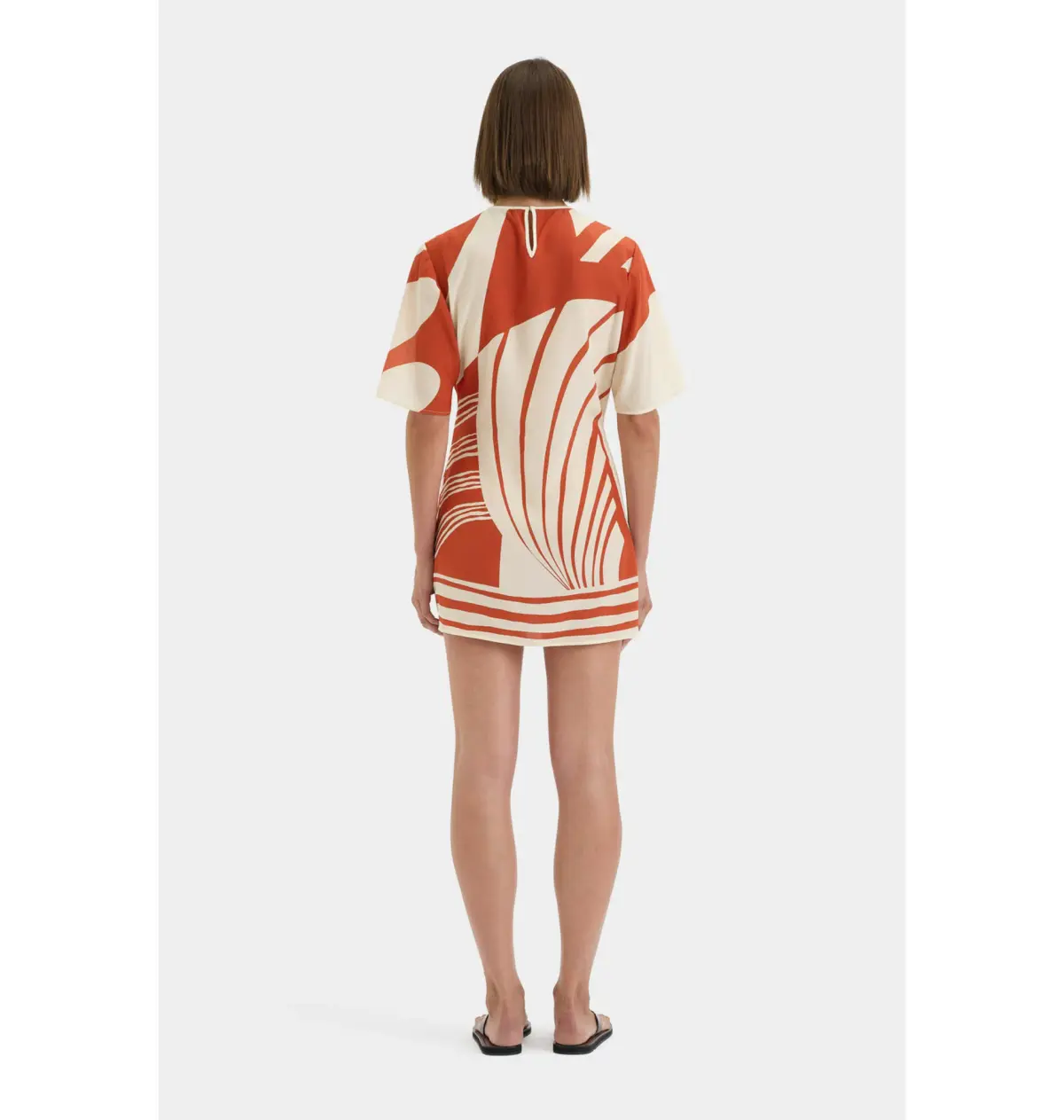 Sir The Label Calla Mini Dress in Hibiscus Stripe Size 1 / AU 8 - Image 5