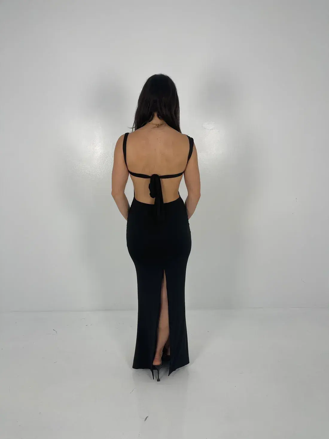 Effie Kats Helena Gown in Black Size XS/AU 6 - Image 3