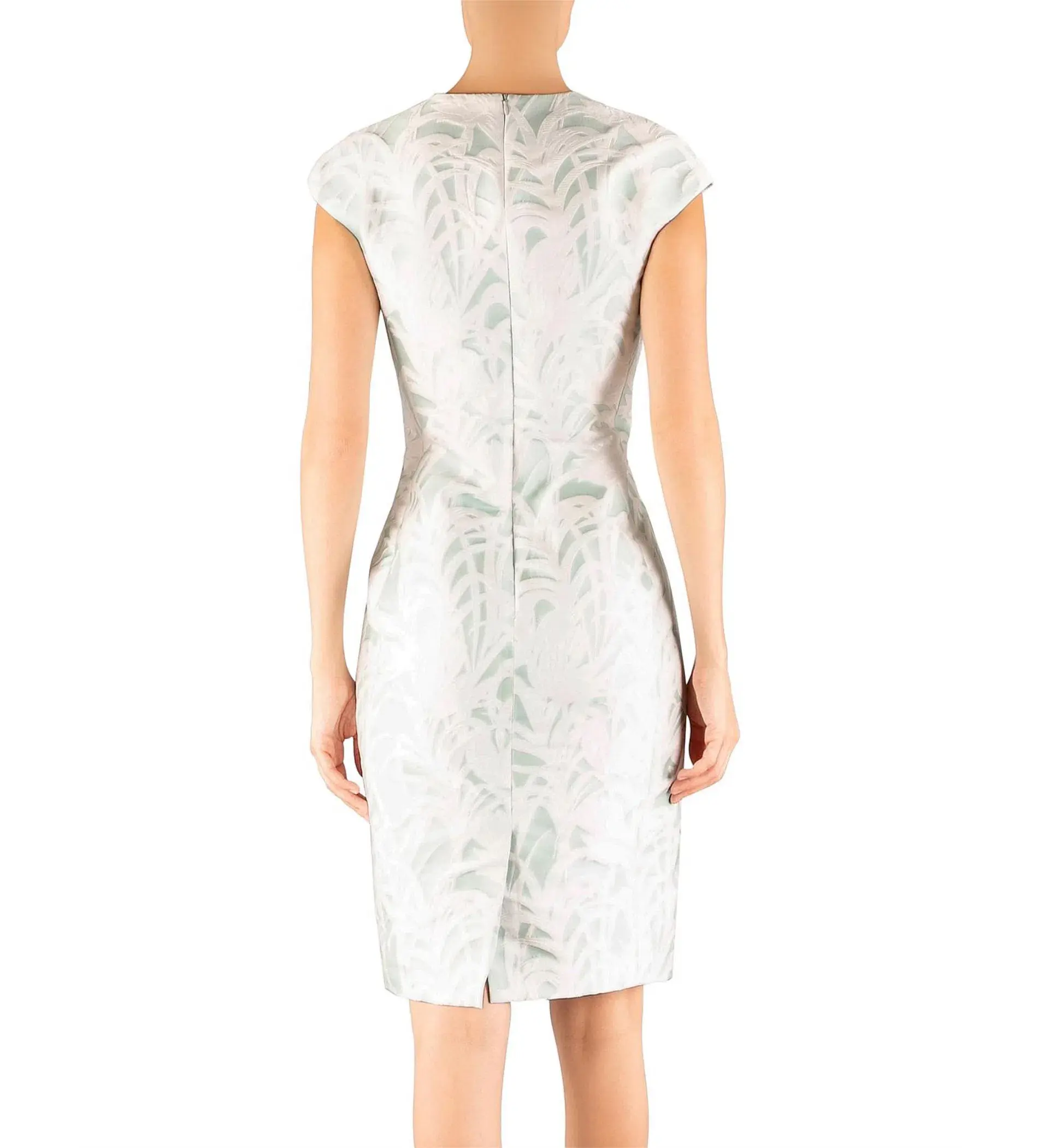 Carla Zampatti The Jade Empress Dress in Multi Size 12 - Image 2