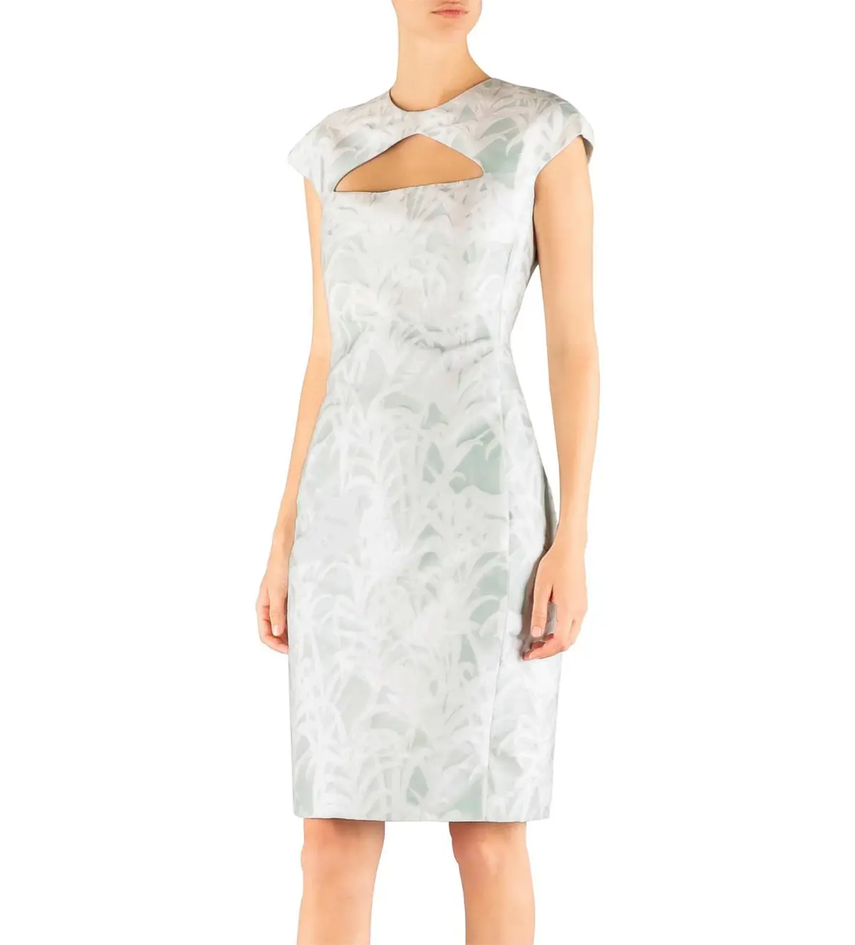 Carla Zampatti The Jade Empress Dress in Multi Size 12 - Image 1