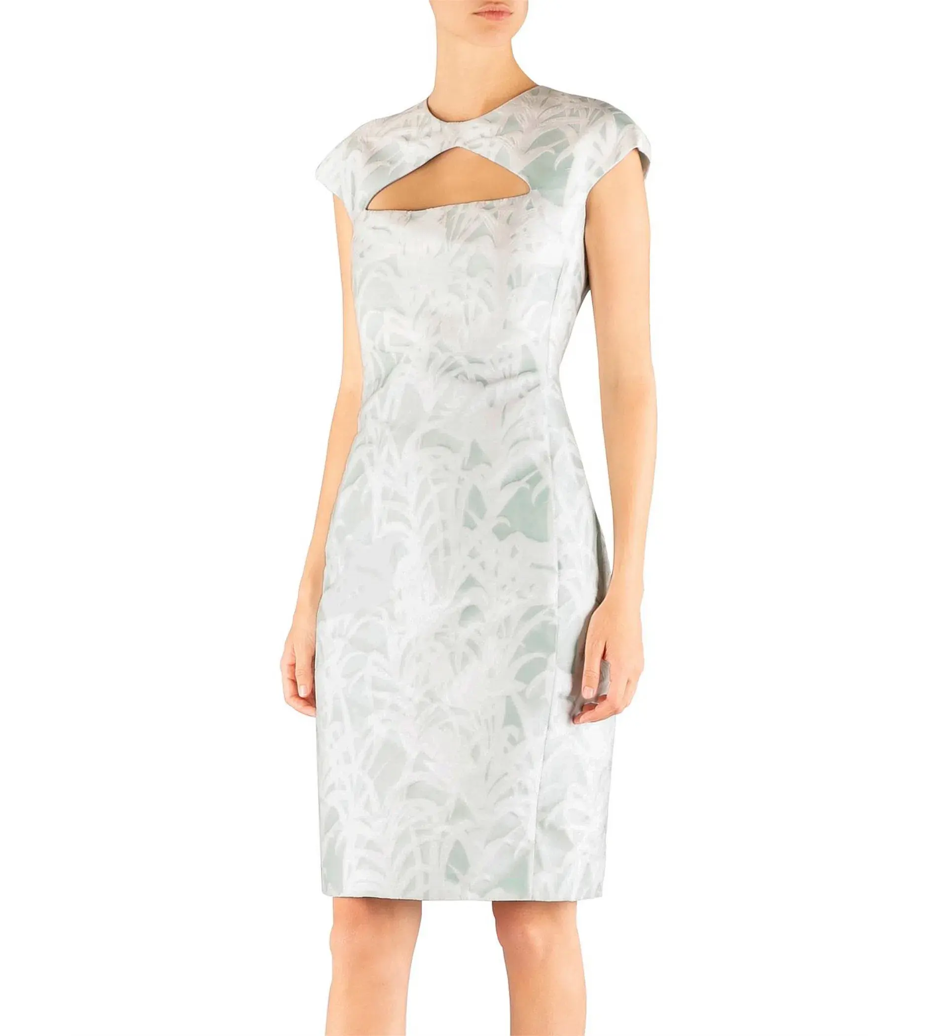 Carla Zampatti The Jade Empress Dress in Multi Size 12 - Image 1
